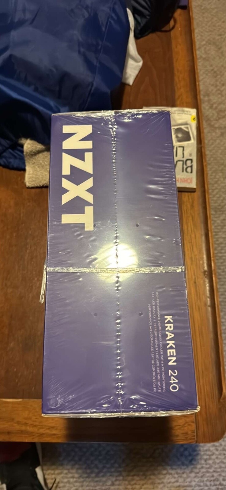 NZXT Kraken 240 2x120mm AiO Liquid CPU Cooler – Matte Black