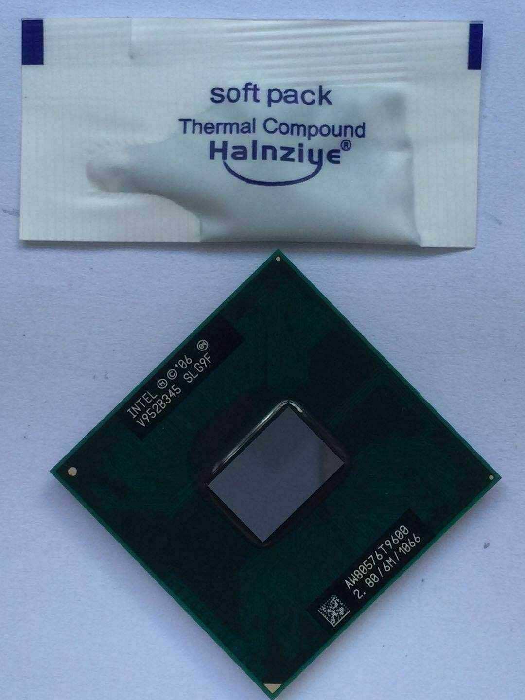 Intel Core 2 Duo Mobile T9600 2.8GHz 1066 MHz 6M SLG9F Laptop CPU Processor