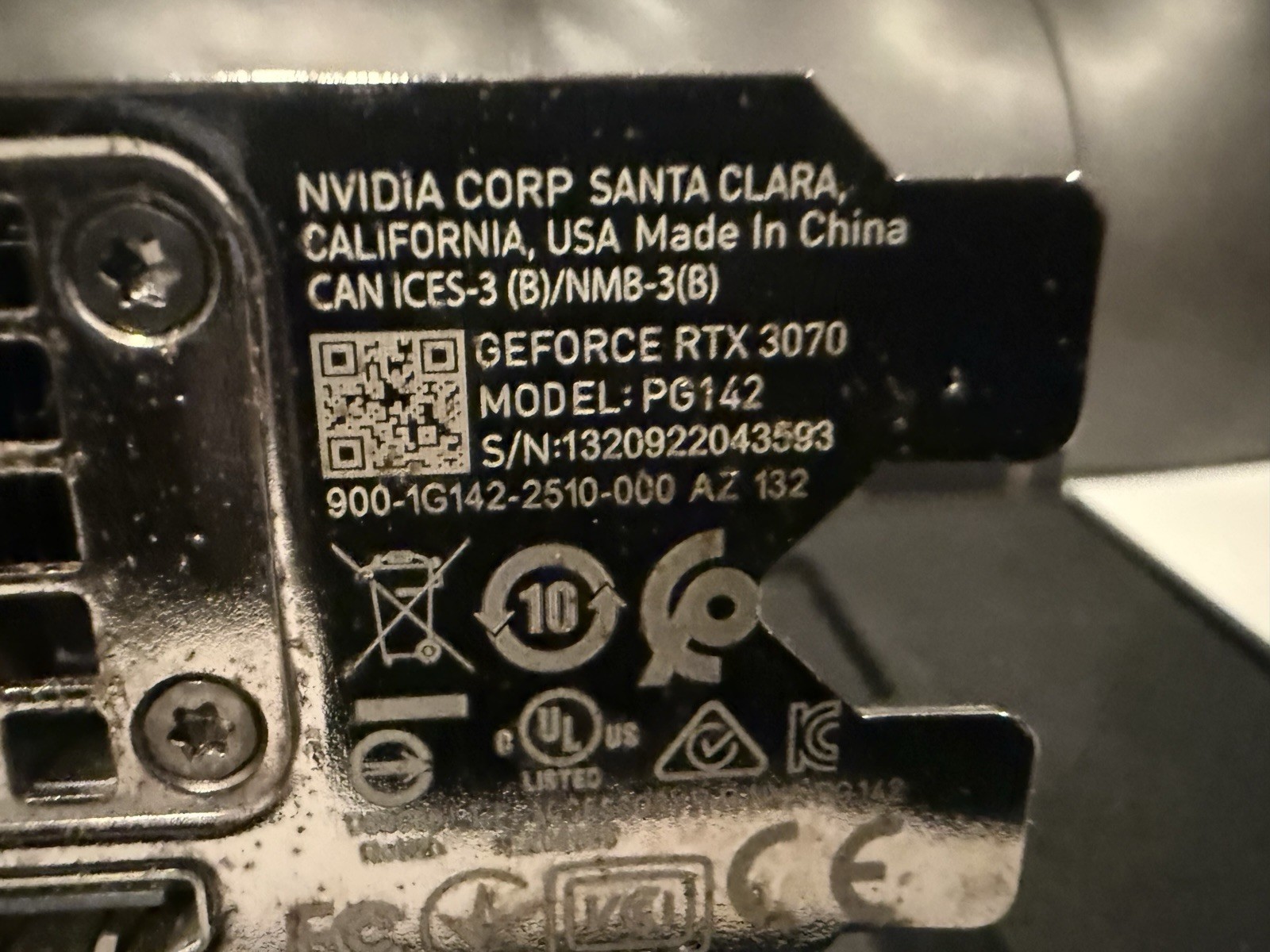 NVIDIA GeForce RTX 3070 Founders Edition 8GB GDDR6 Graphics Card – Dark…