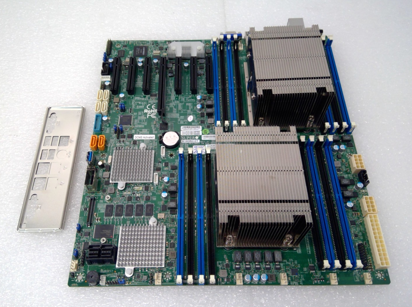 Supermicro X10DRH-CT Intel LGA2011 ATX Motherboard W/Headsink -NO CPU