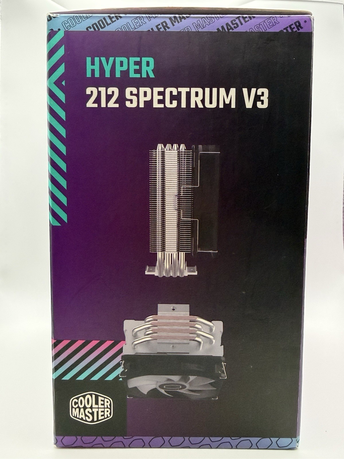 NEW OPEN BOX Cooler Master Hyper 212 Spectrum V3 ARGB CPU Cooler Intel AMD