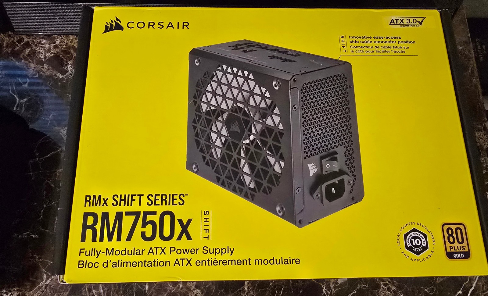 CORSAIR RM850x Shift Series ATX Fully Modular 80plus Gold Power Supply