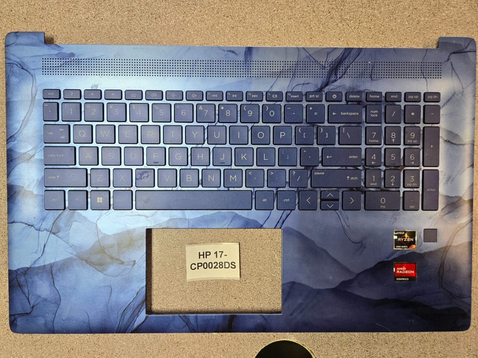 Palmrest Keyboard For HP 17-CN 17-CP 17T-CN 17Z-CP