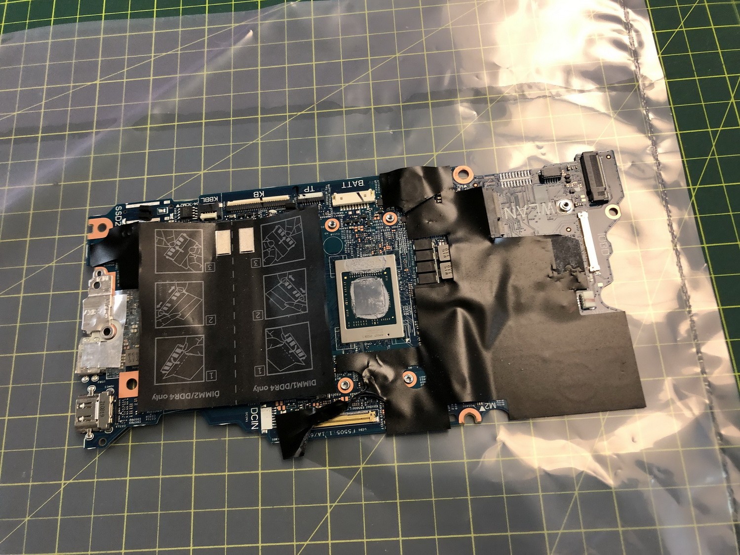 Dell Inspiron 14 7415 2-in-1 AMD Ryzen 5 5500U 2.10GHz Motherboard 9X2G7 09X2G7