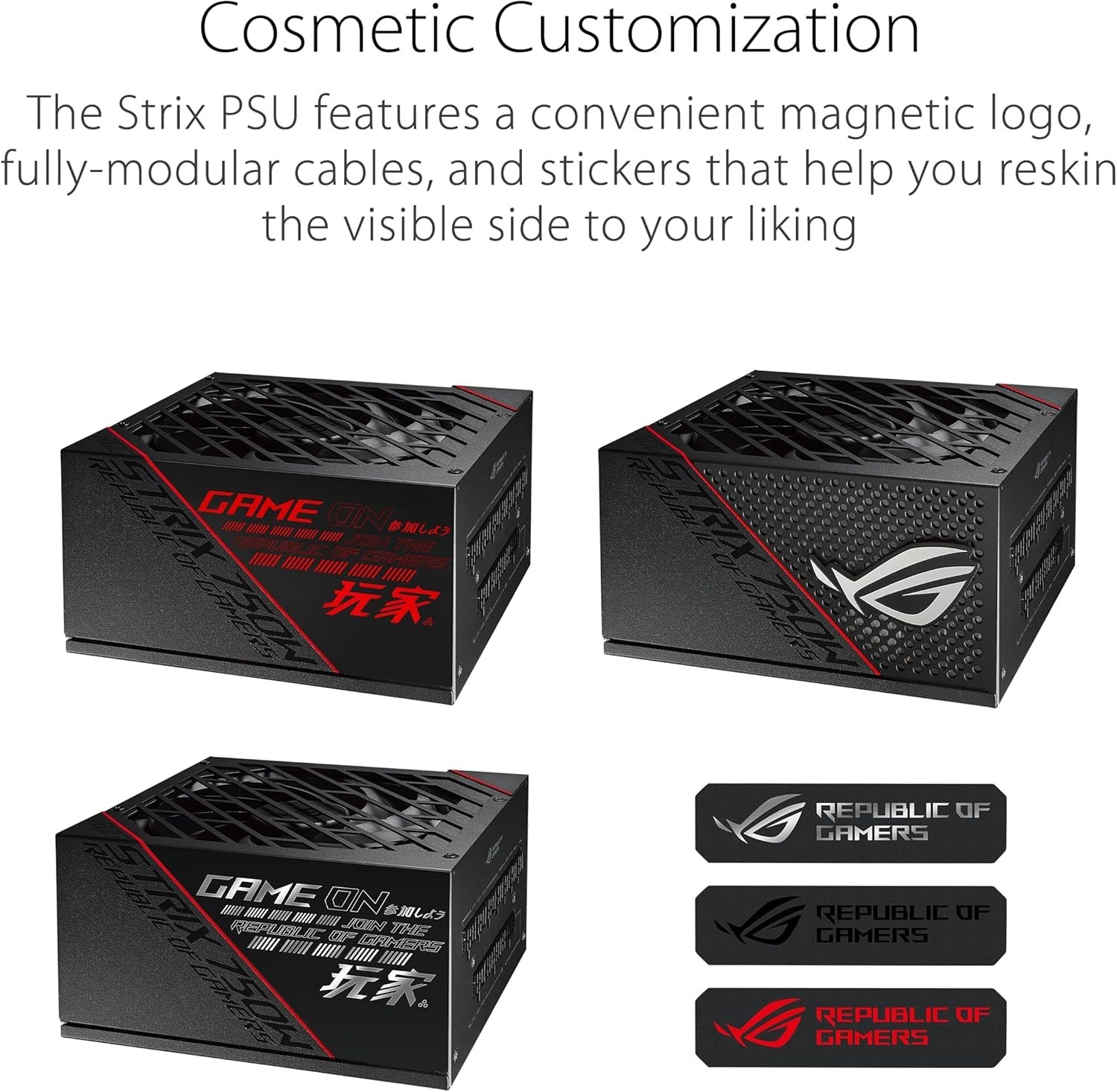 10- ROG Strix 750W PSU | Fully Modular