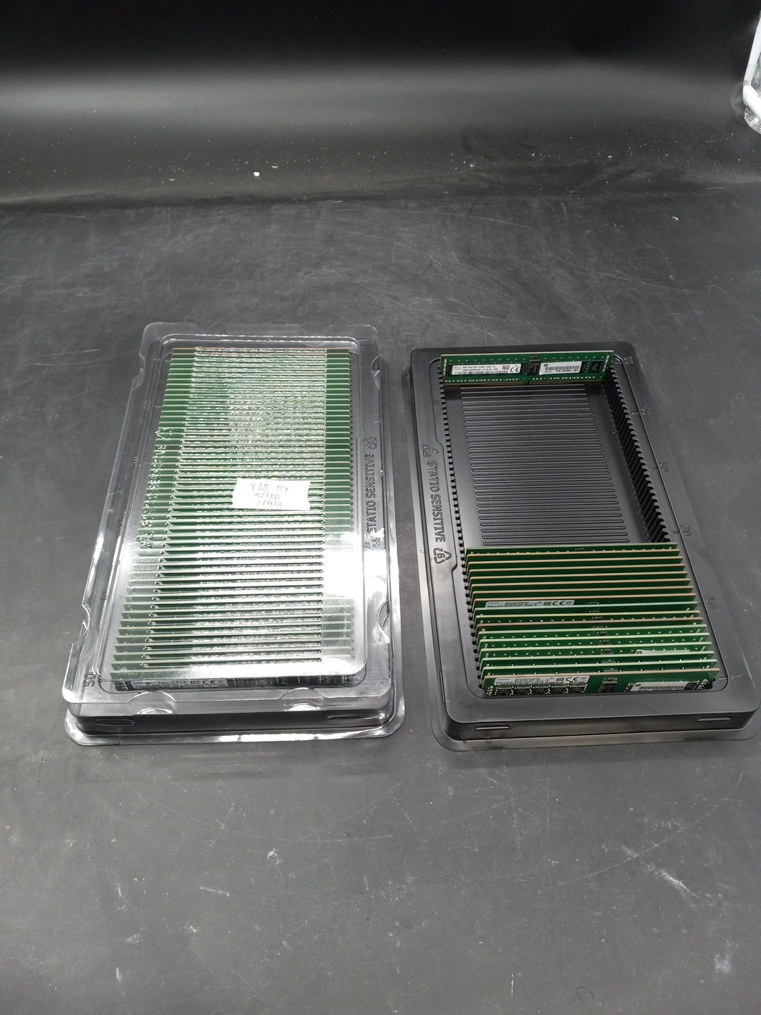 Lot of 68- 8GB DDR4 / PC4 – Server Ram Mixed Major Brands and Speeds