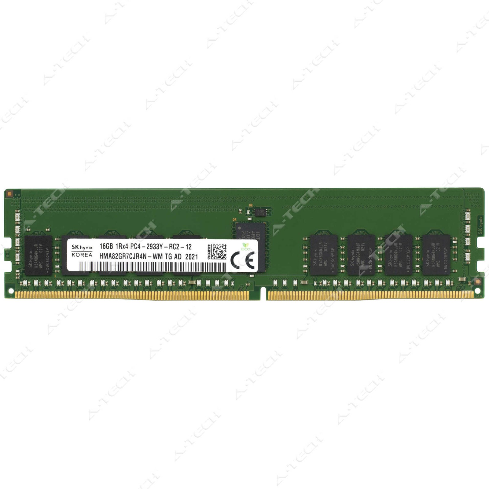 Hynix 16GB DDR4-2933 PC4-23400 1Rx4 ECC RDIMM Server Memory RAM HMA82GR7CJR4N-WM