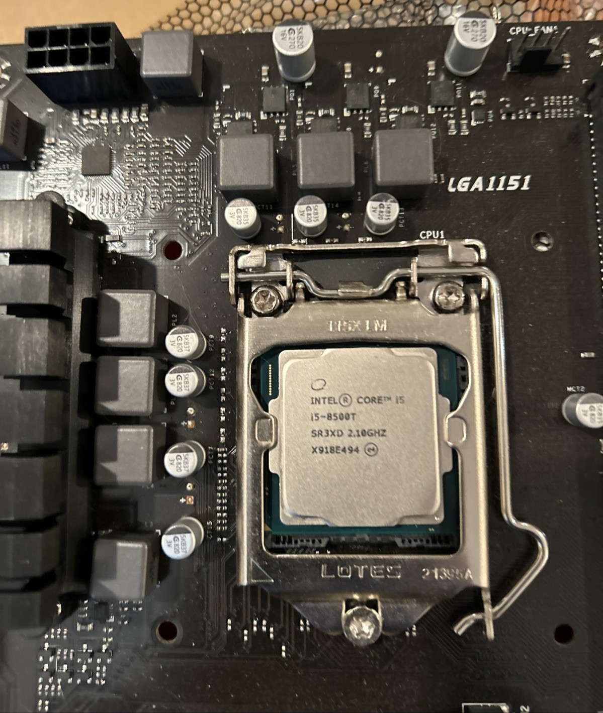 BIOSTAR TB360‑BTC PRO 2.0 Motherboard + Intel Core i5‑8500T CPU Bundle