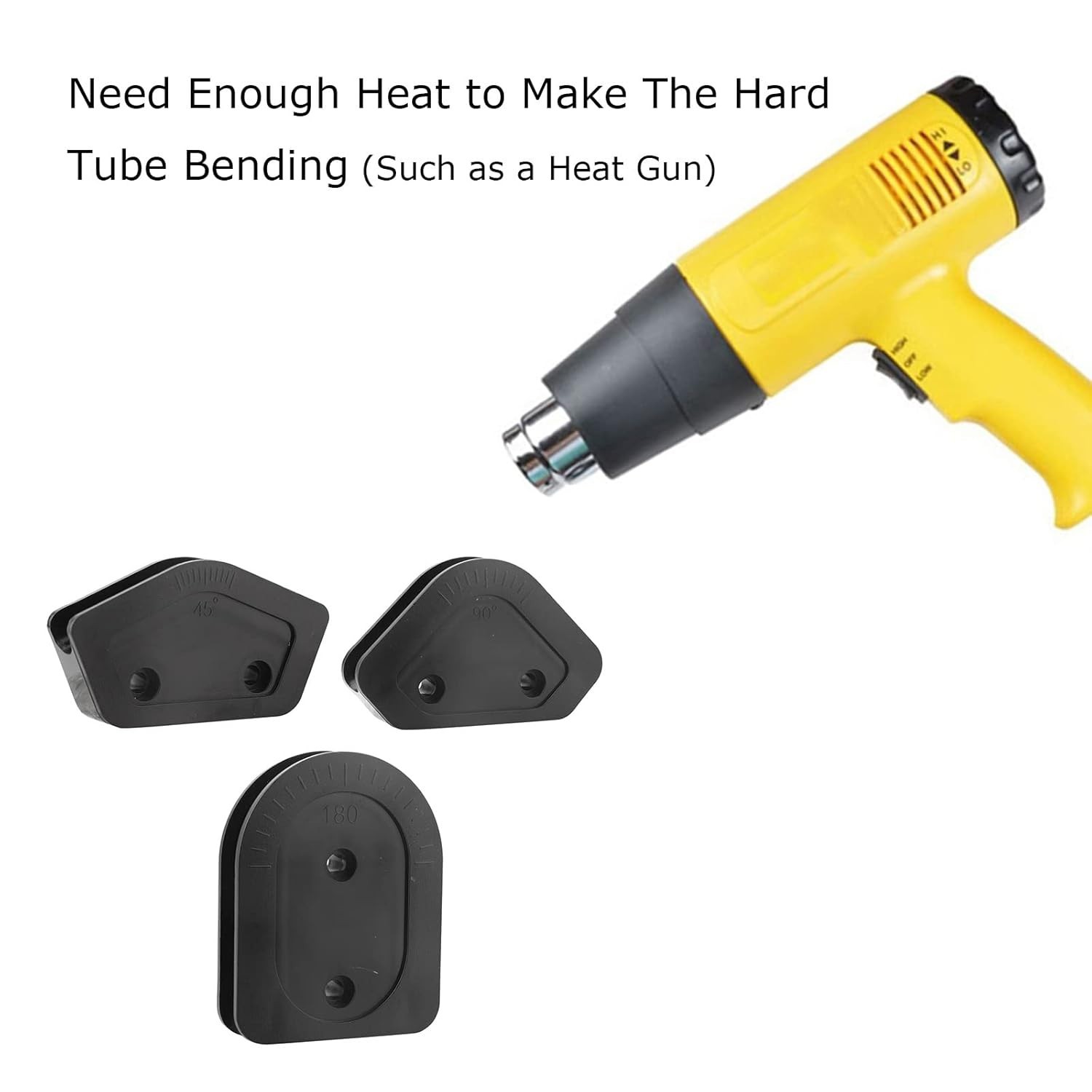 ABS 16MM Hard Tube Bending Kit Bender Tool Acrylic PETG Rigid Tubing 3Pcs Kits