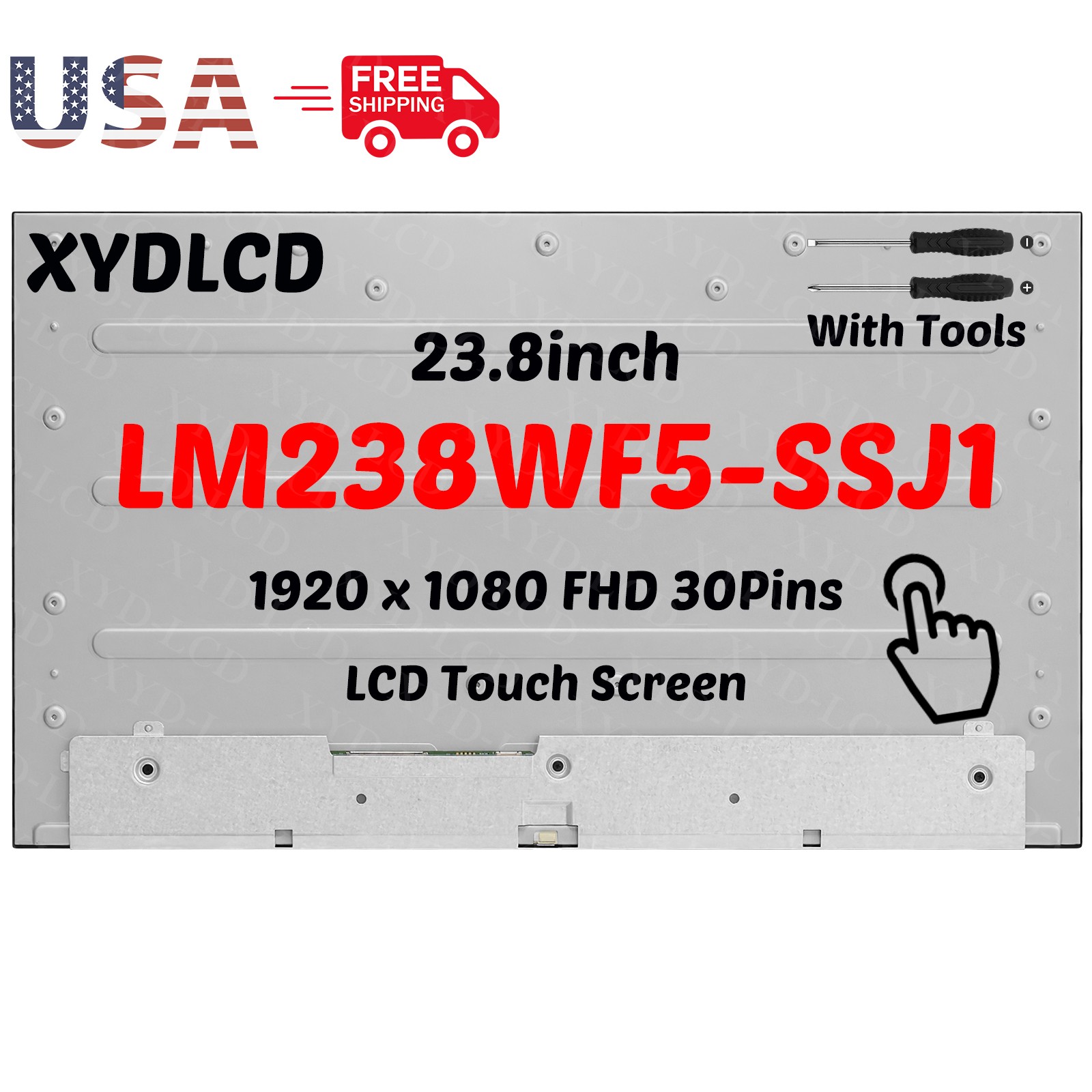 23.8in LM238WF5-SSJ1 for Dell Inspiron AIO 0DH0HT DWYCM LCD Touch Screen Display