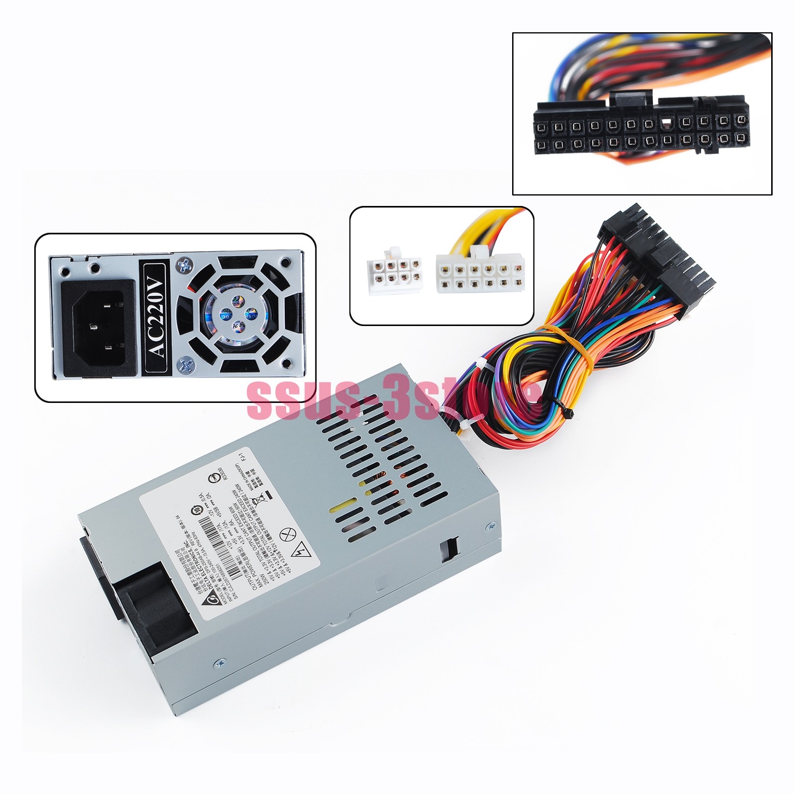 250W Power Supply 24+12+8Pin For Synology DPS-250AB-44B DS1515+ DS1815+ DS1812+