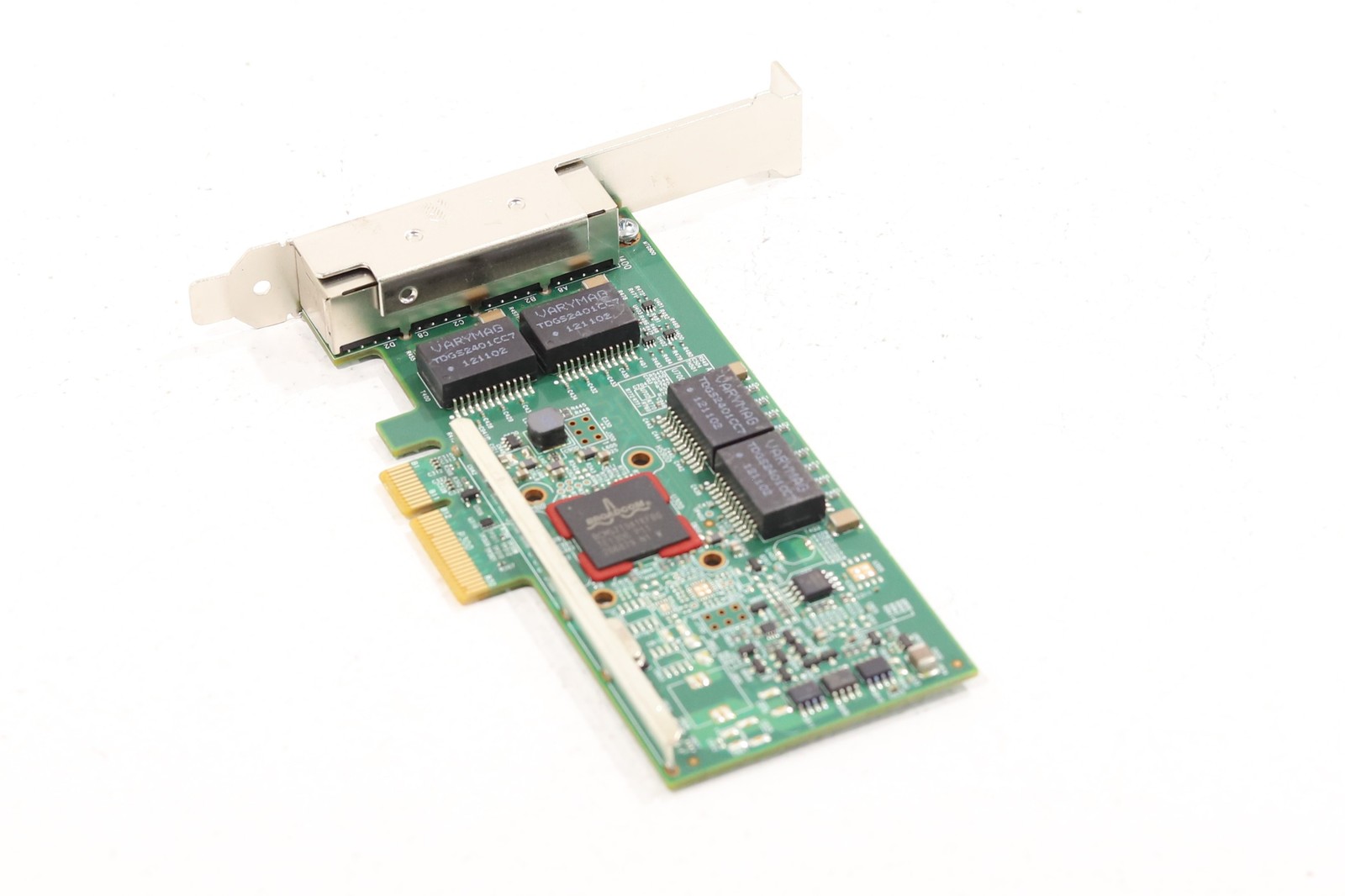 IBM Quad-Port Gigabit RJ45 PCIe x4 Network Interface Card FRU P/N:00E2873 Tested