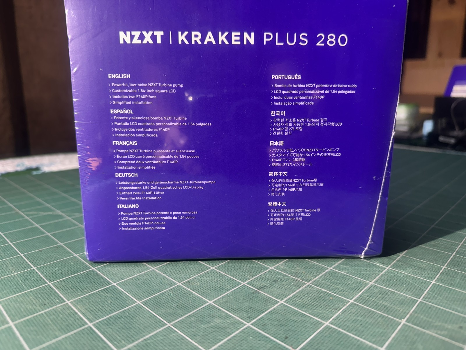 Kraken Plus 280 CPU Liquid cooler system – new in box