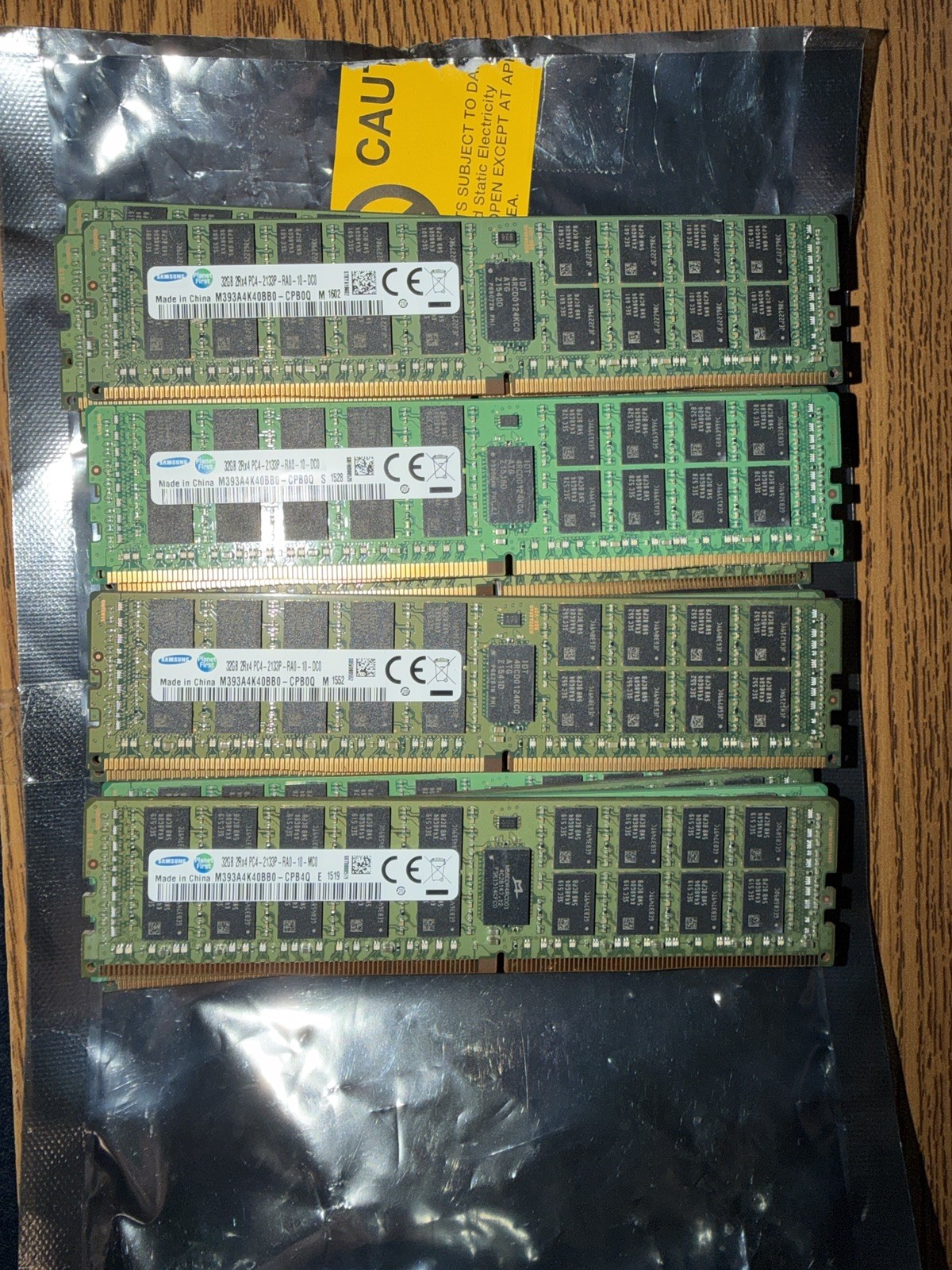 512gb 16 32GB Samsung DDR4-2133P ECC RDIMM Matched Kit (M393A4K40BB0-CPB4Q)
