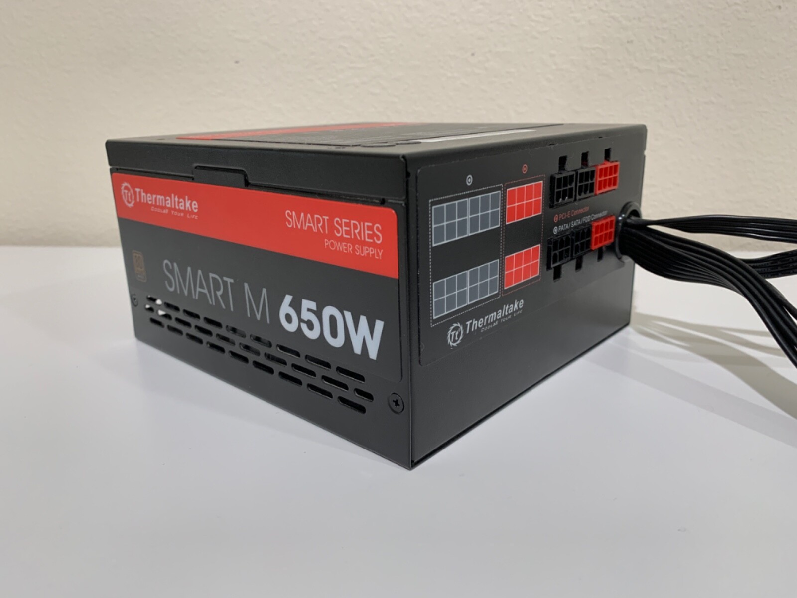 Thermaltake 650W 80+ Bronze Smart Semi-Modular ATX Desktop PC Power Supply