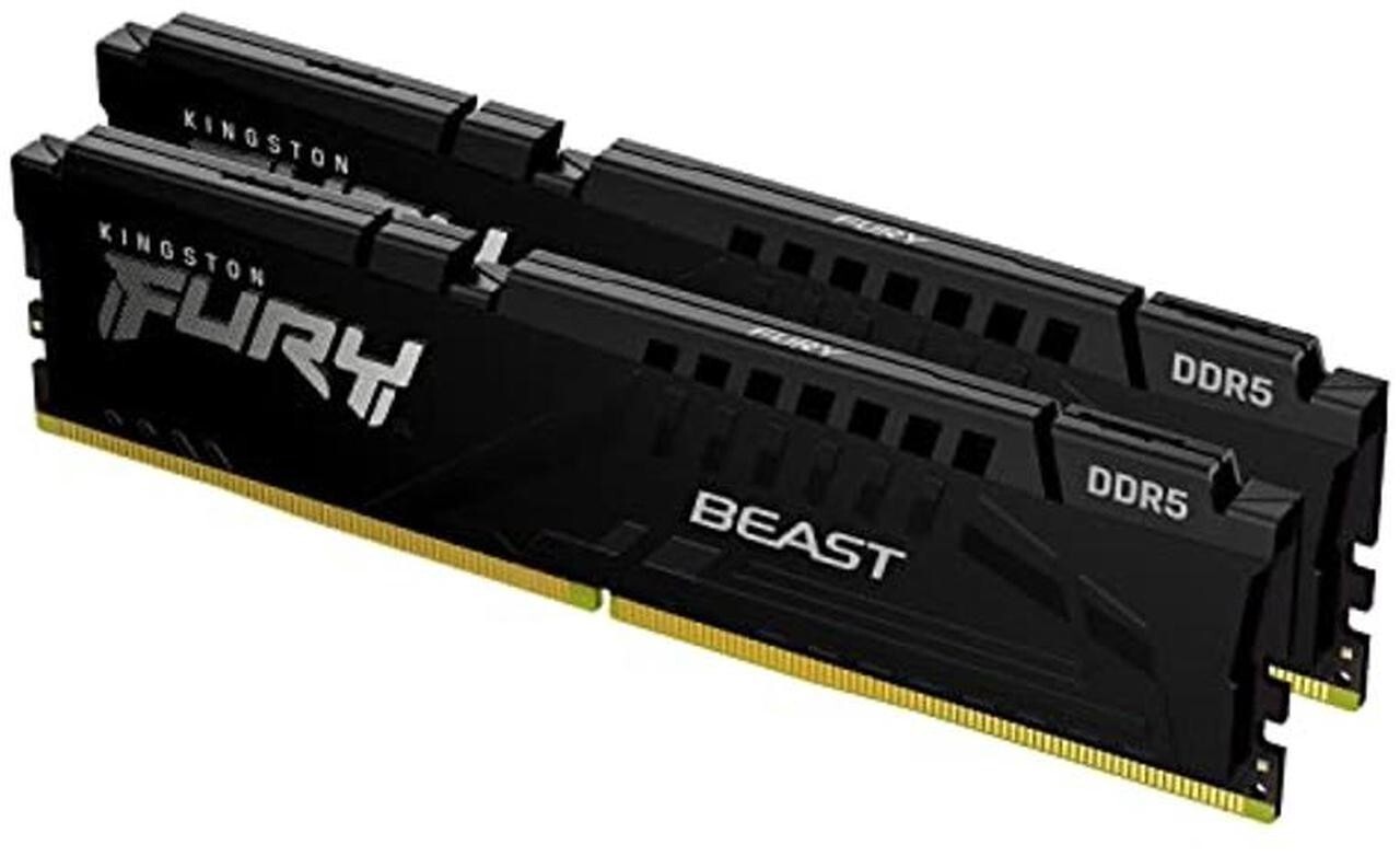 Kingston 64GB (2 x 32GB) DDR5 6000MHz PC5-48000 Memory Model KF560C36BBEK2-64