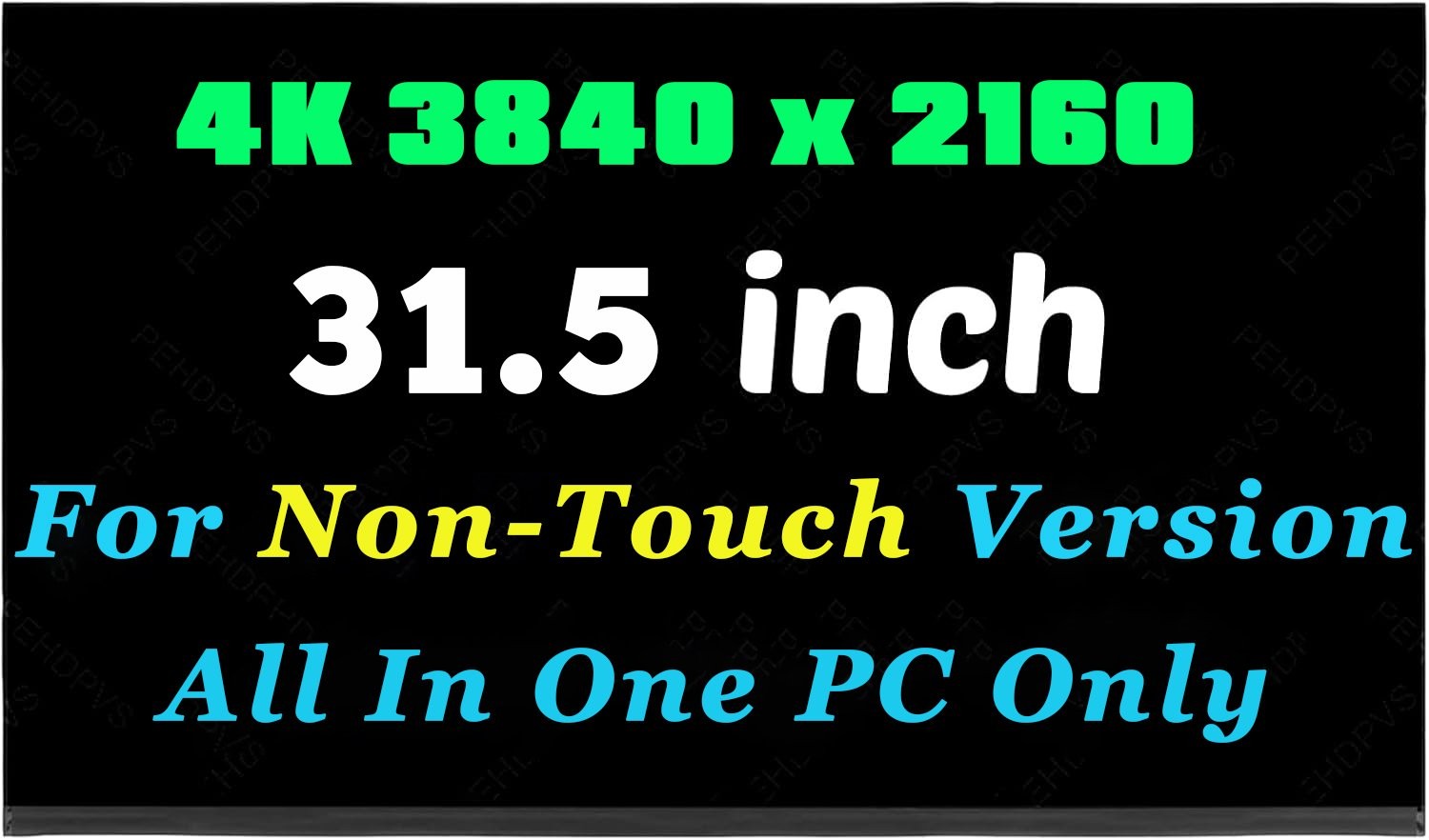 31.5 4K UHD 3840×2160 LCD Screen Display HP OmniStudio X All-in-One 32-cs0000t