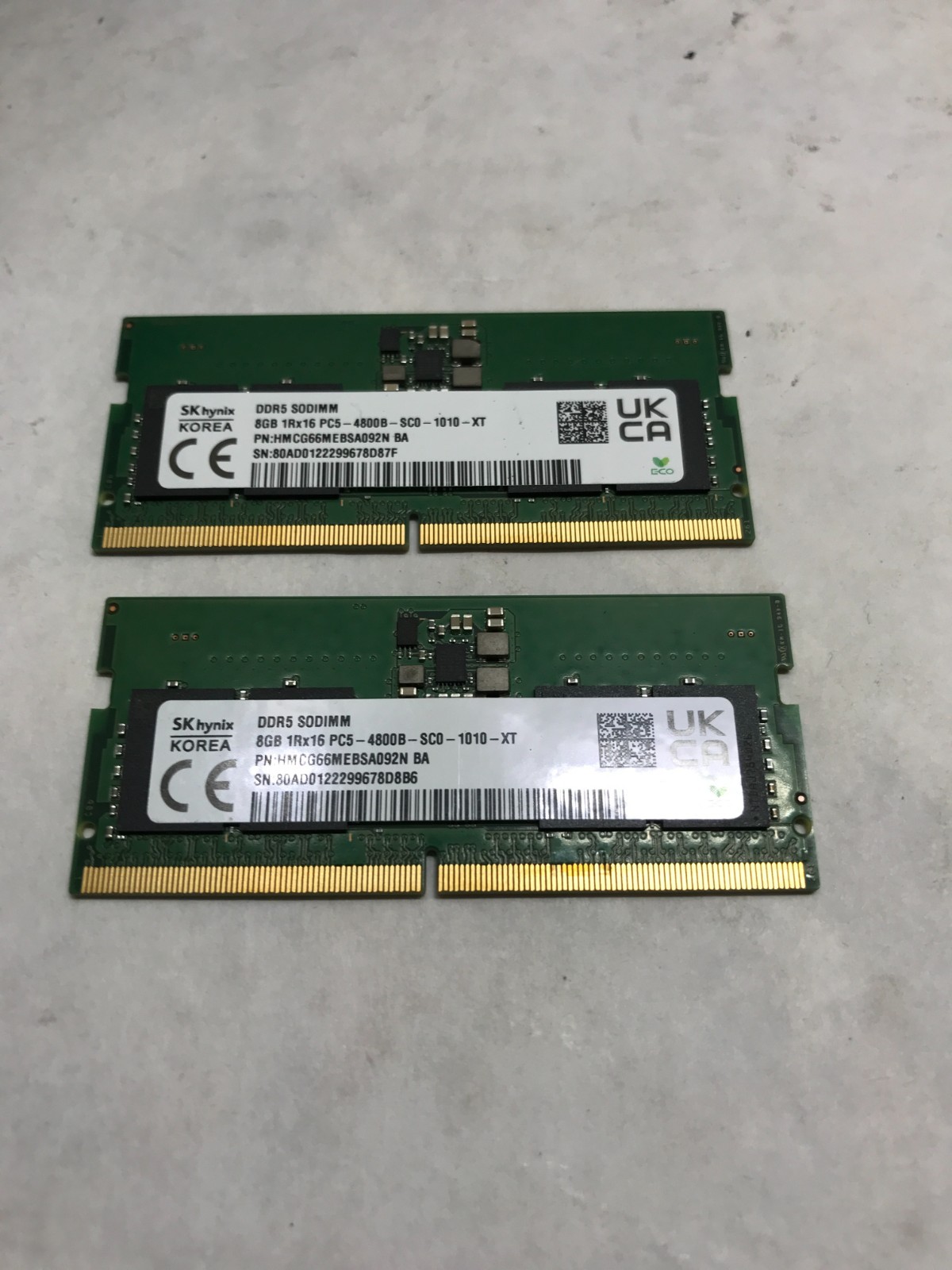 32GB (2x16GB) Samsung SO-DIMM Memory RAM M425R2GA3BB0-CQK0D Tested & Working -DW