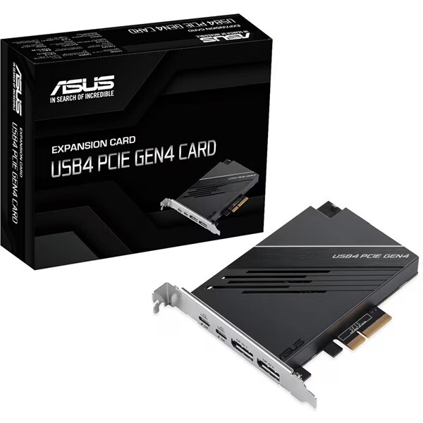 ASUS ThunderboltEX 4 Intel Thunderbolt 4 JHL 8540 Controller 2 USB Type-C