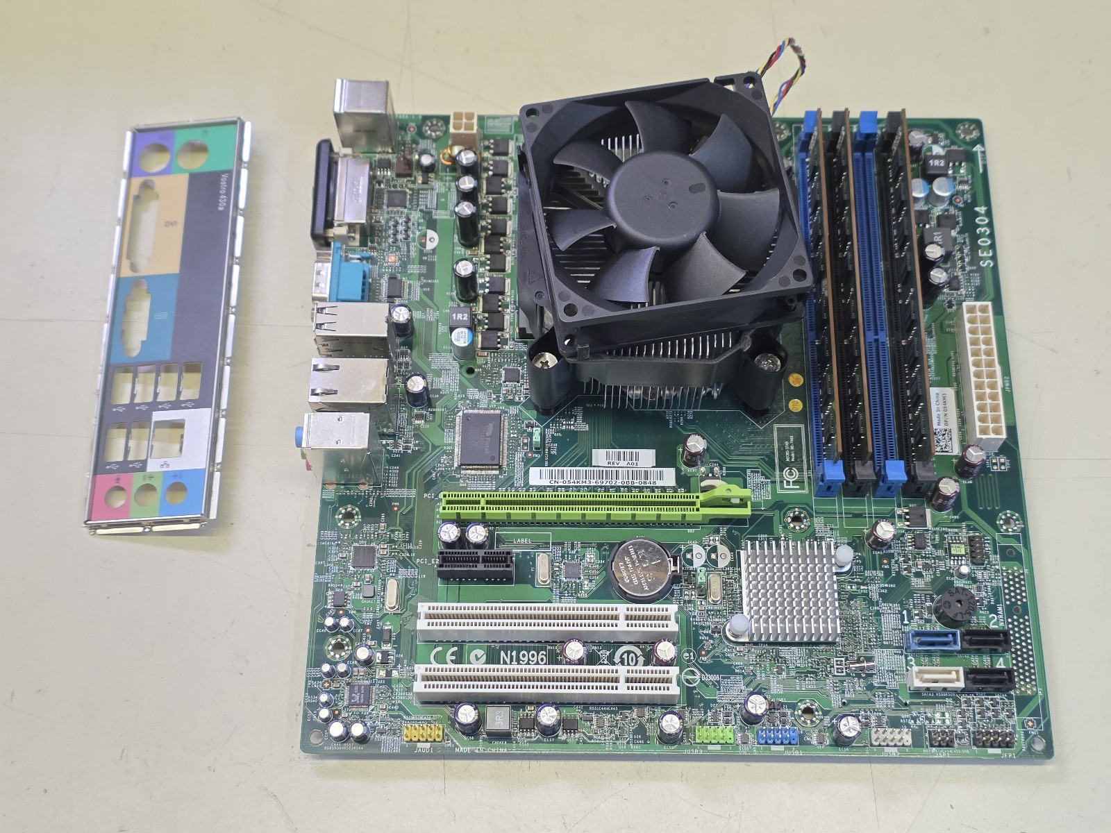Dell Vostro 430/Precision T1500 Motherboard 54KM3 + i7-870 + 6GB + I/O Shield