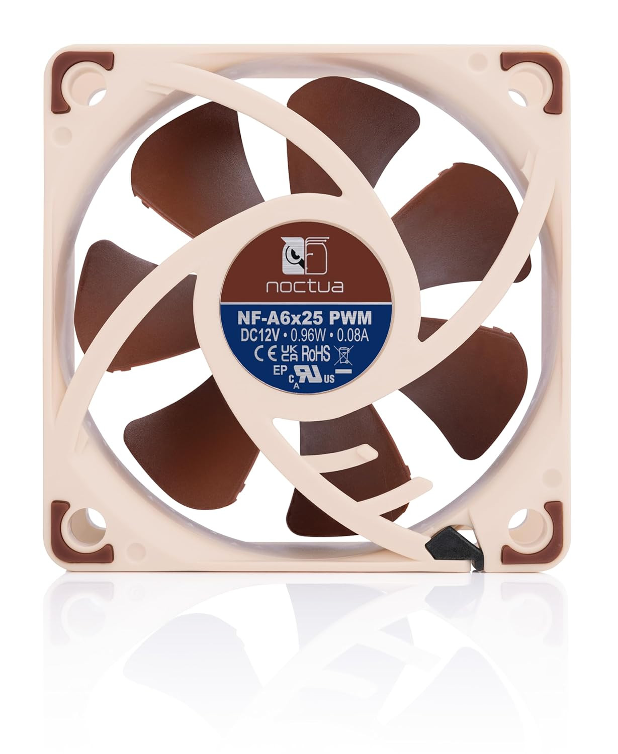 60mm PWM Cooling Fan 4 Pin Quiet Computer Case Replacement 12V 3000RPM