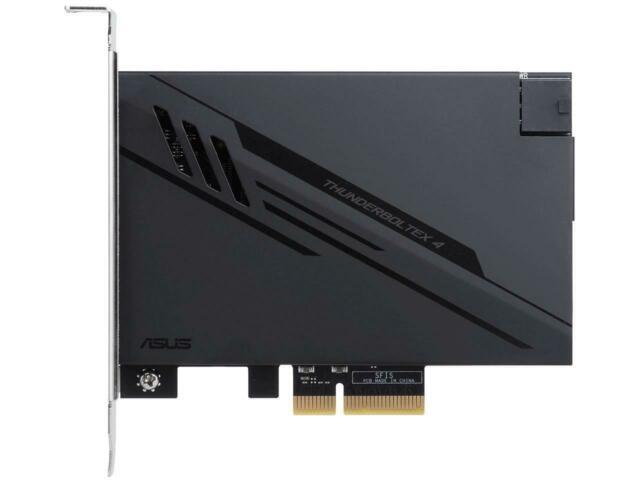 ASUS ThunderboltEX 4 Expansion Card Dual Thunderbolt 4 USB‑C Ports PCIe 3.0 x4
