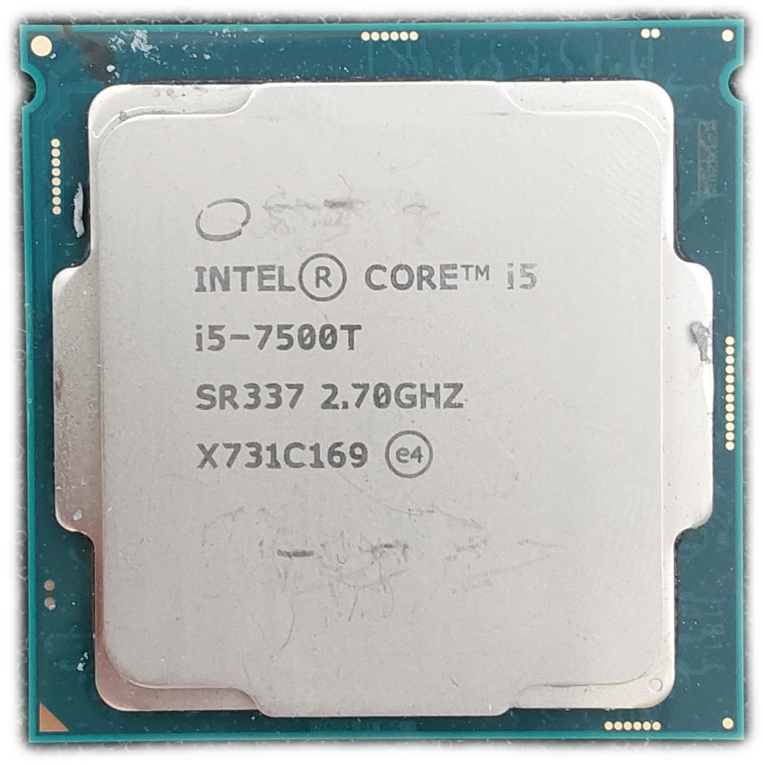 Intel Core i5-7500T SR337 2.7GHz 4-Core LGA 1151 CPU