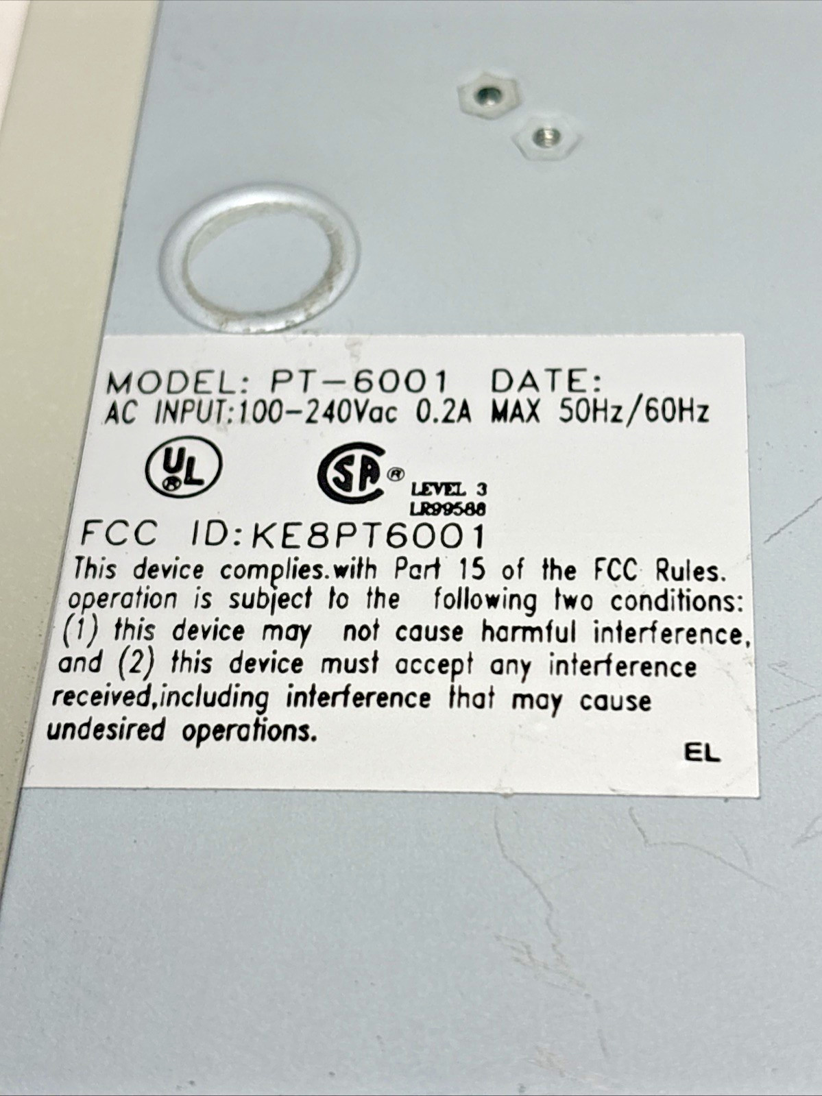 1997 Cyberdrive 24Xmax 240Vac CD-ROM Drive Untested For Parts