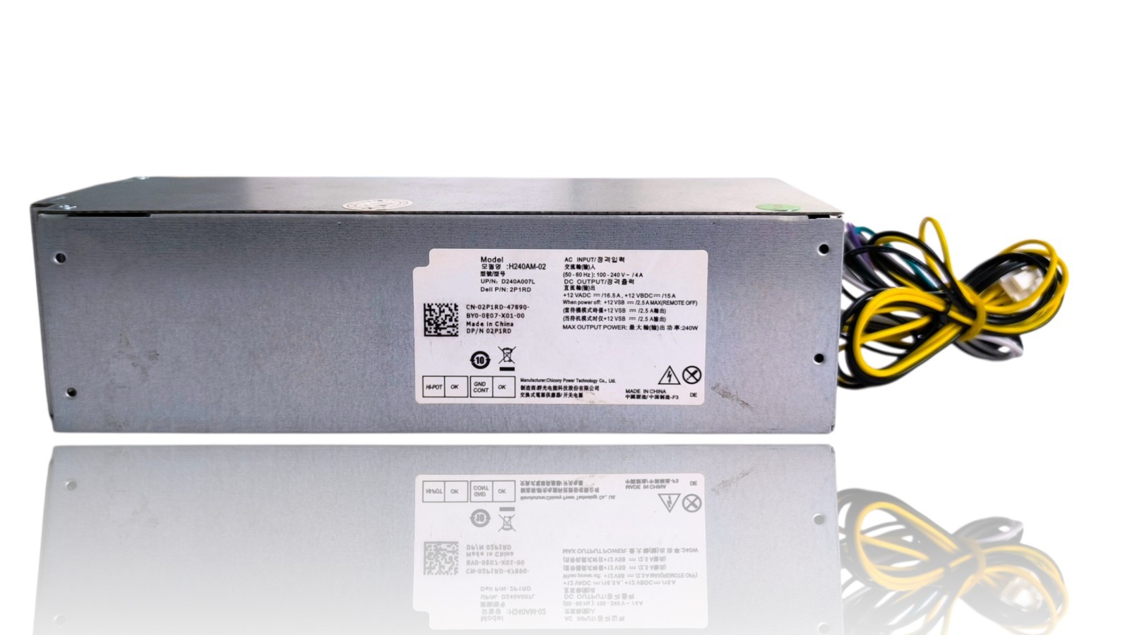 2P1RD – 240W Power Supply with 2x Connectors for Optiplex 3040 3650 3656 5040…