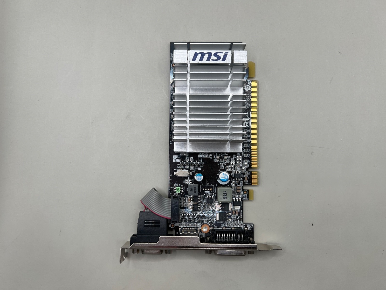 MSI NVIDIA GeForce 210 N210-MD512D3H/LP PCI Express X16 512 MB GDDR3 SDRAM CARD