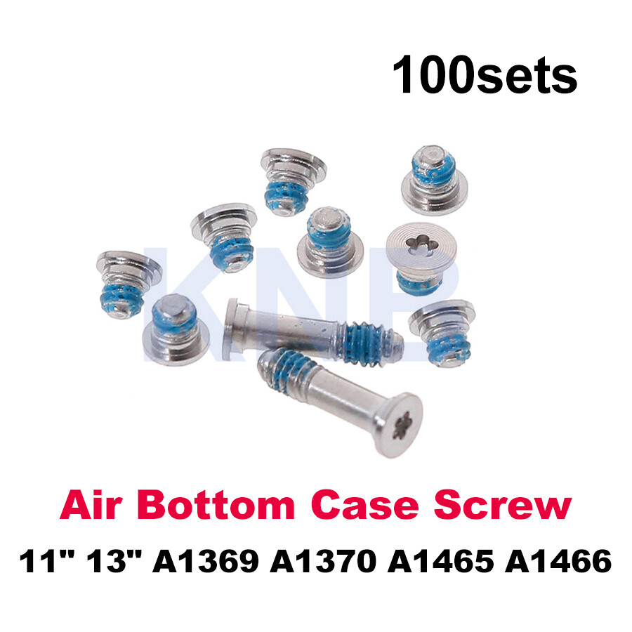 100sets/lot For MacBook Air 11″ 13″ A1369 A1370 A1465 A1466 Bottom Case Screw