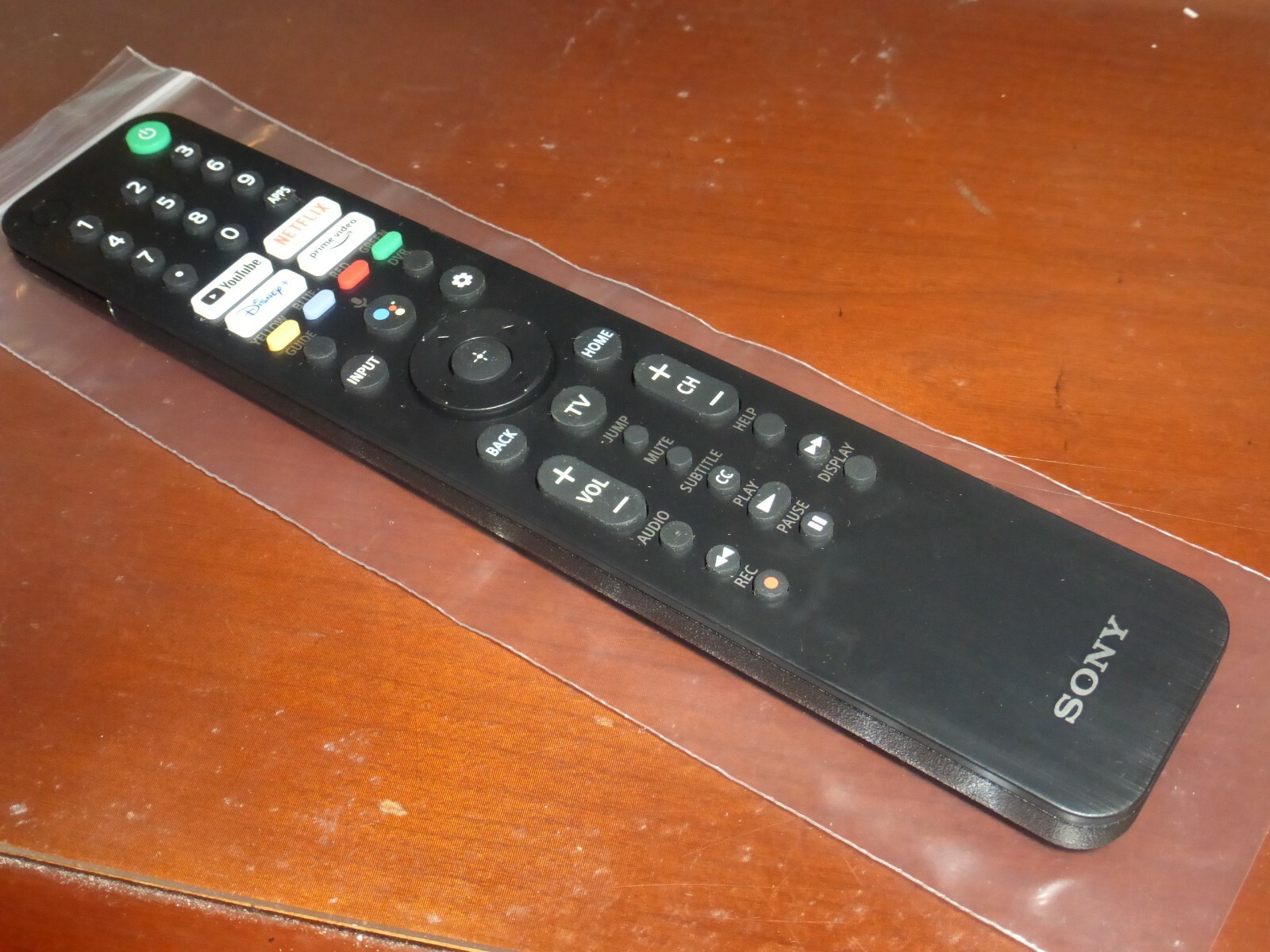 Genuine SONY OEM Google Voice Remote for XR 90J & 90CJ series Smart TV