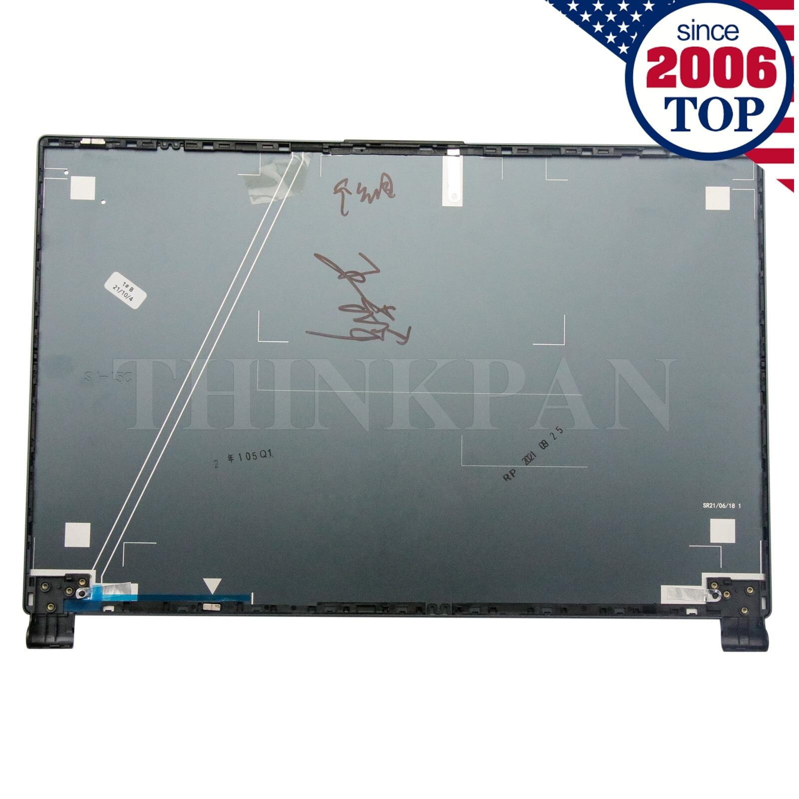 New MSI Delta 15 A5EFK MS-15CK LCD Back Cover/Bezel/Hinges 15.6in Blue US