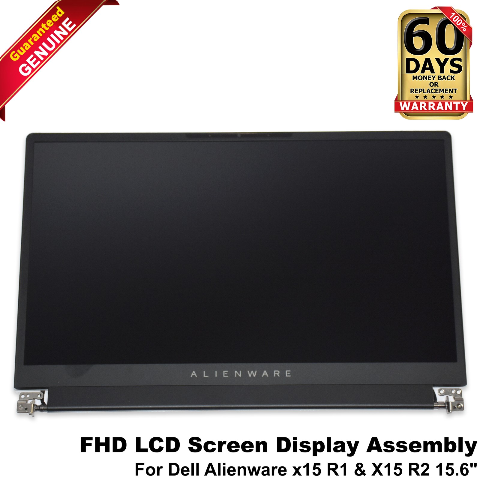Dell Alienware x15 R1 R2 15.6″ QHD 240Hz Matte LCD Screen Display Assembly 12TVK