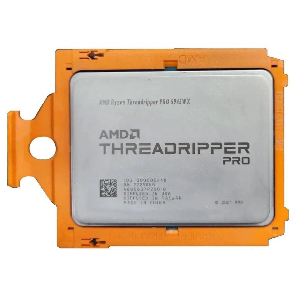 AMD Ryzen Threadripper Pro 5945WX 4.1GHz sWRX8 CPU (Lenovo Locked)