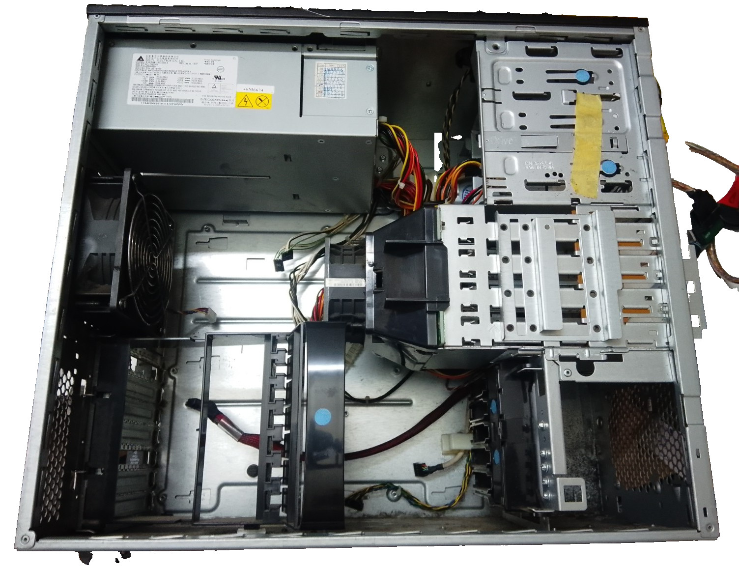Black Vertical Tower Case Cabinet for IBM System X3200 M3 Server PC 7328