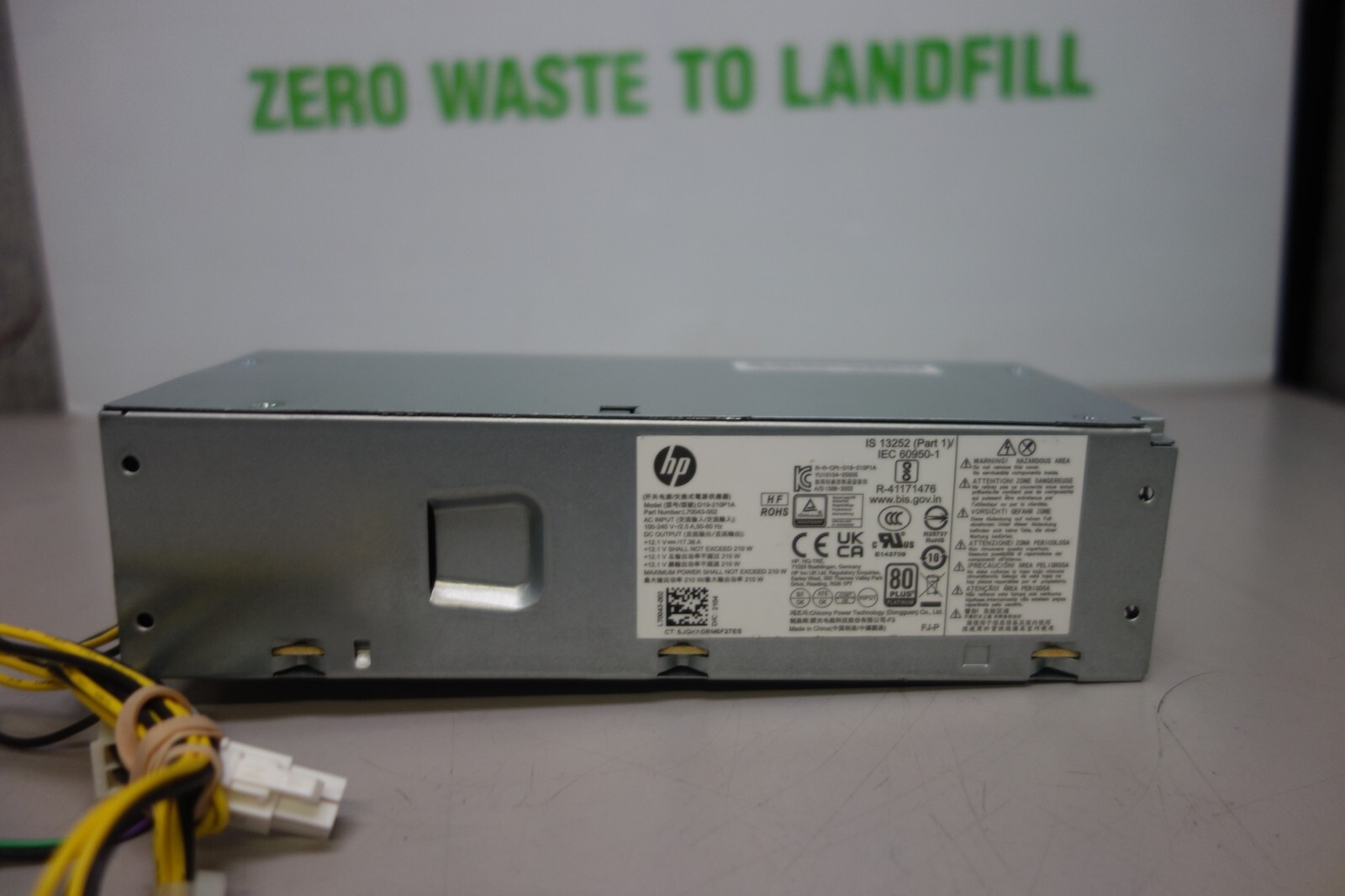 Genuine HP SFF 210W Power Supply Unit D19-210P1A L70043-002