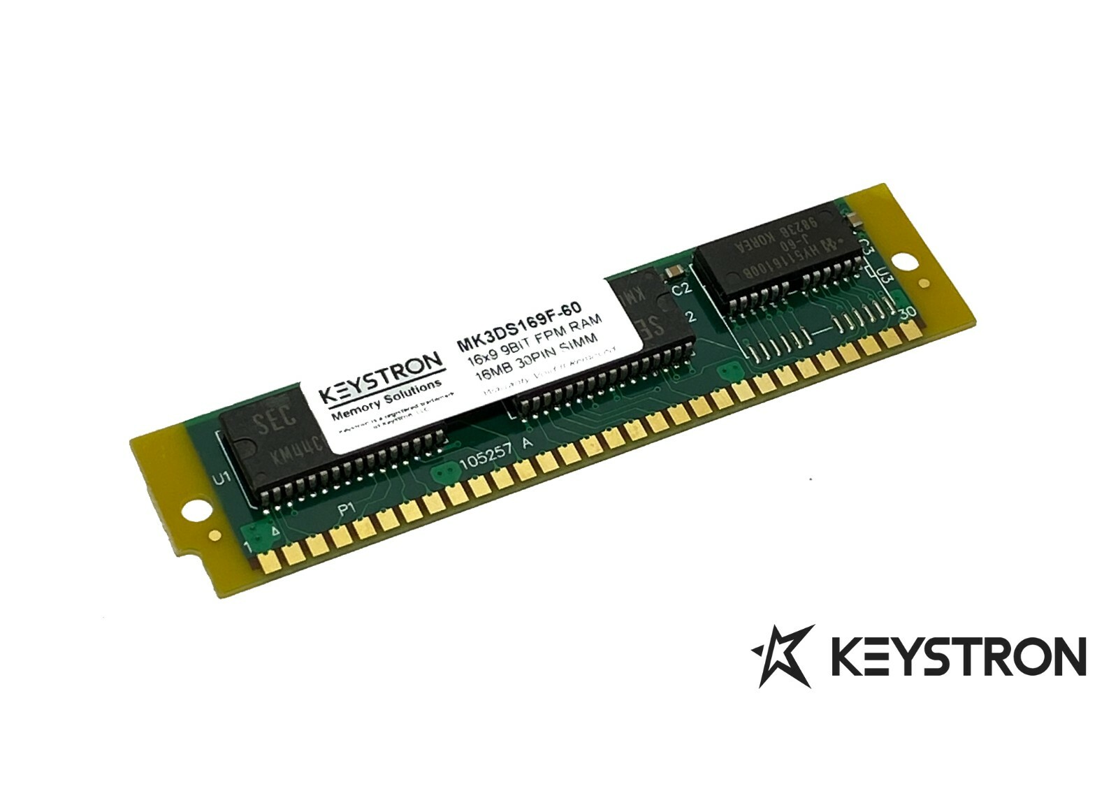 16MB 30pin SIMM RAM MEMORY Fast Page FP FPM with Parirty 16×9 30 pin