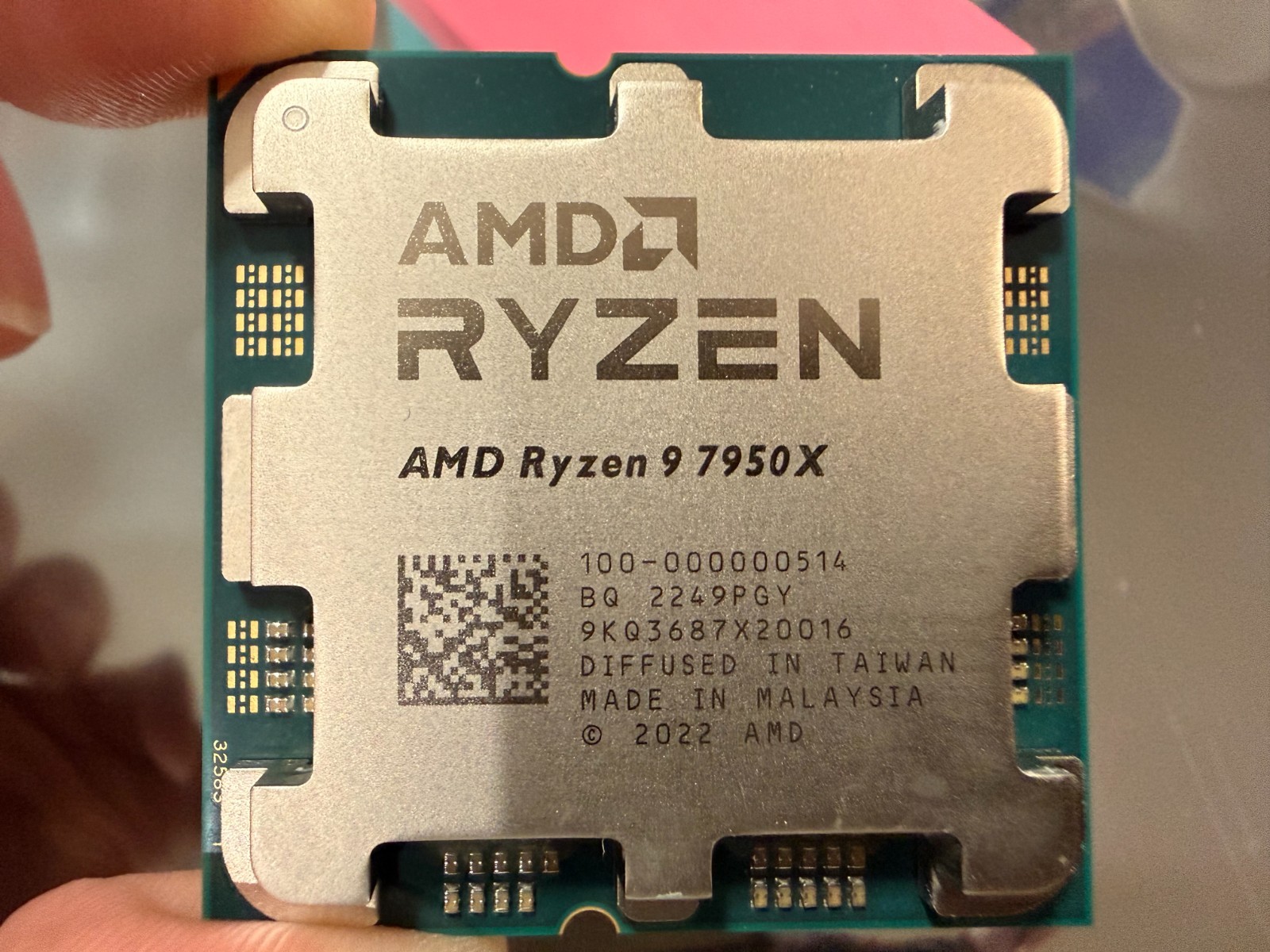 AMD Ryzen 9 7950x CPU | AM5 Socket | 16 Core 32 Thread | 5.7GHz Boost