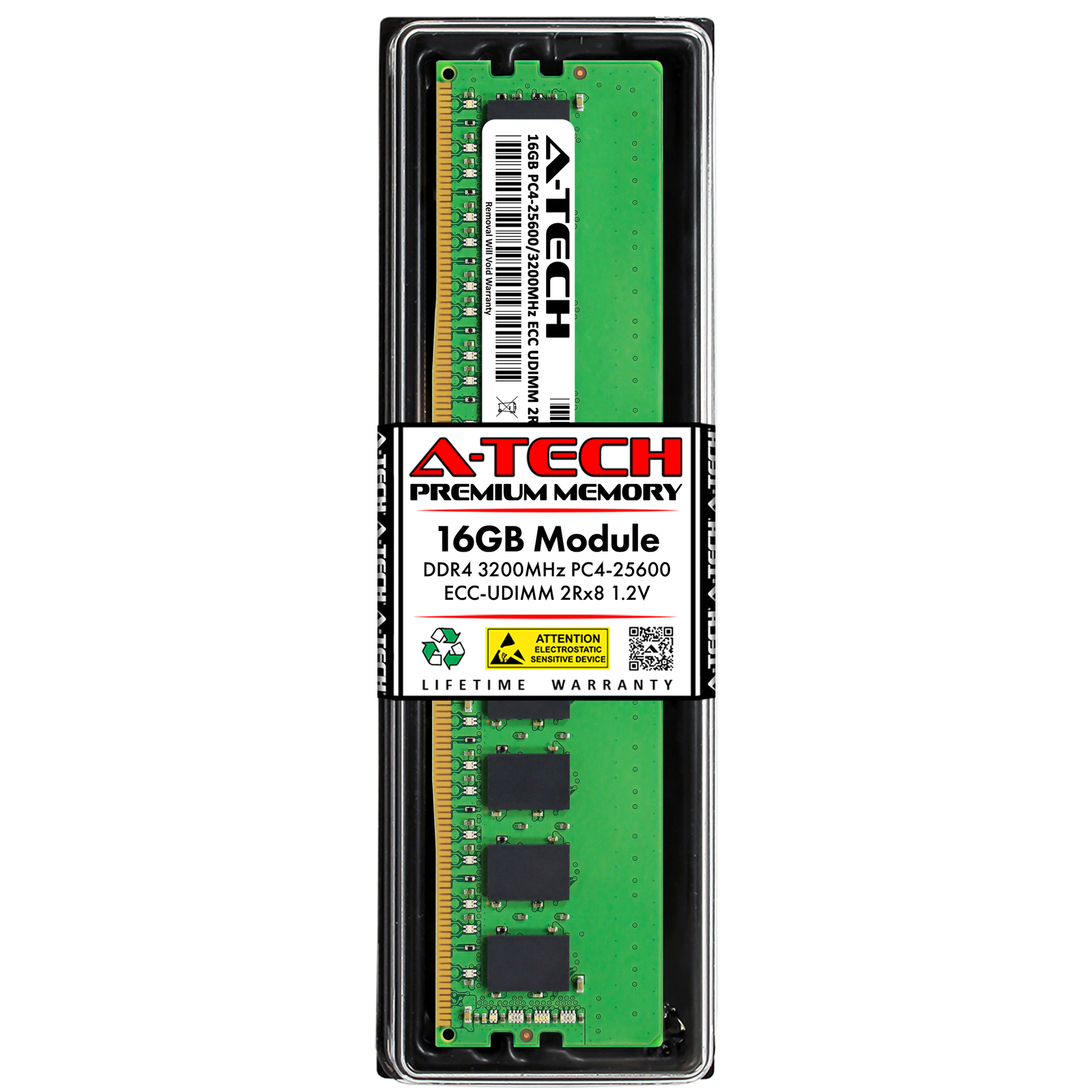 16GB PC4-25600 ECC UDIMM (Samsung M391A2K43DB1-CWE Equivalent) Server Memory RAM