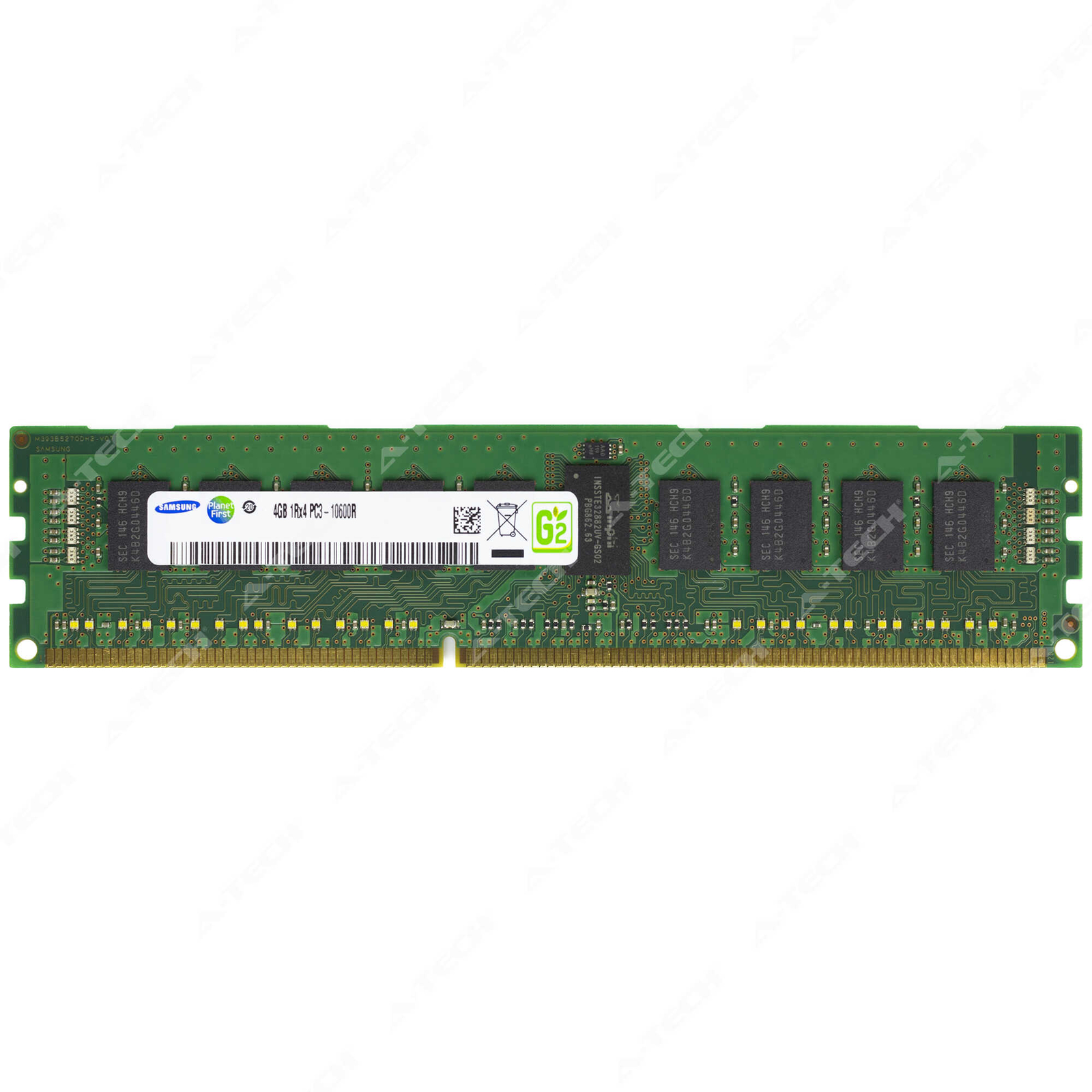 Samsung 4GB 1Rx4 PC3-10600R RDIMM DDR3 1333 ECC REG Registered Server Memory RAM