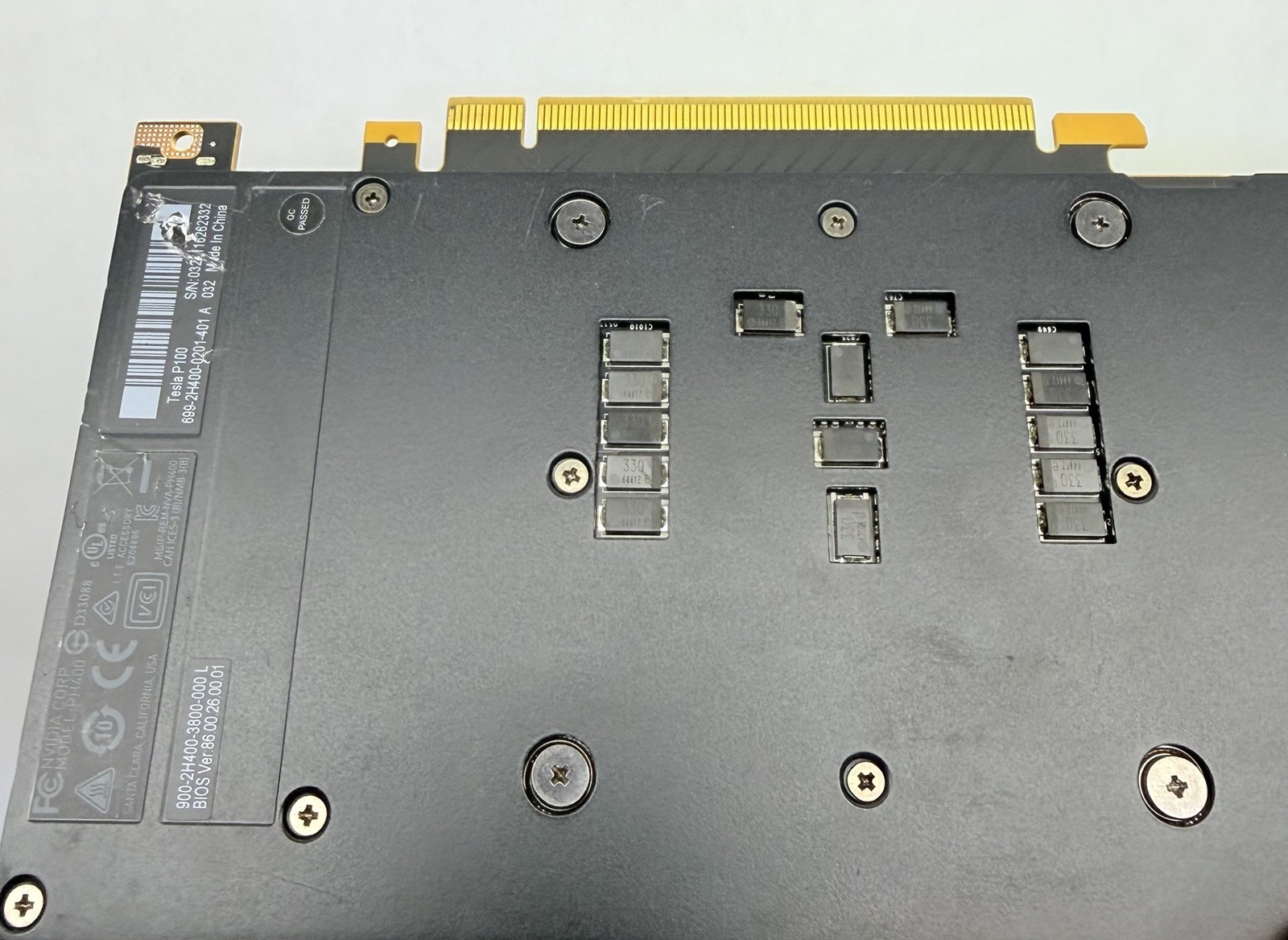 NVIDIA Tesla P100 GPU computing processor 699-2H400-0201-401