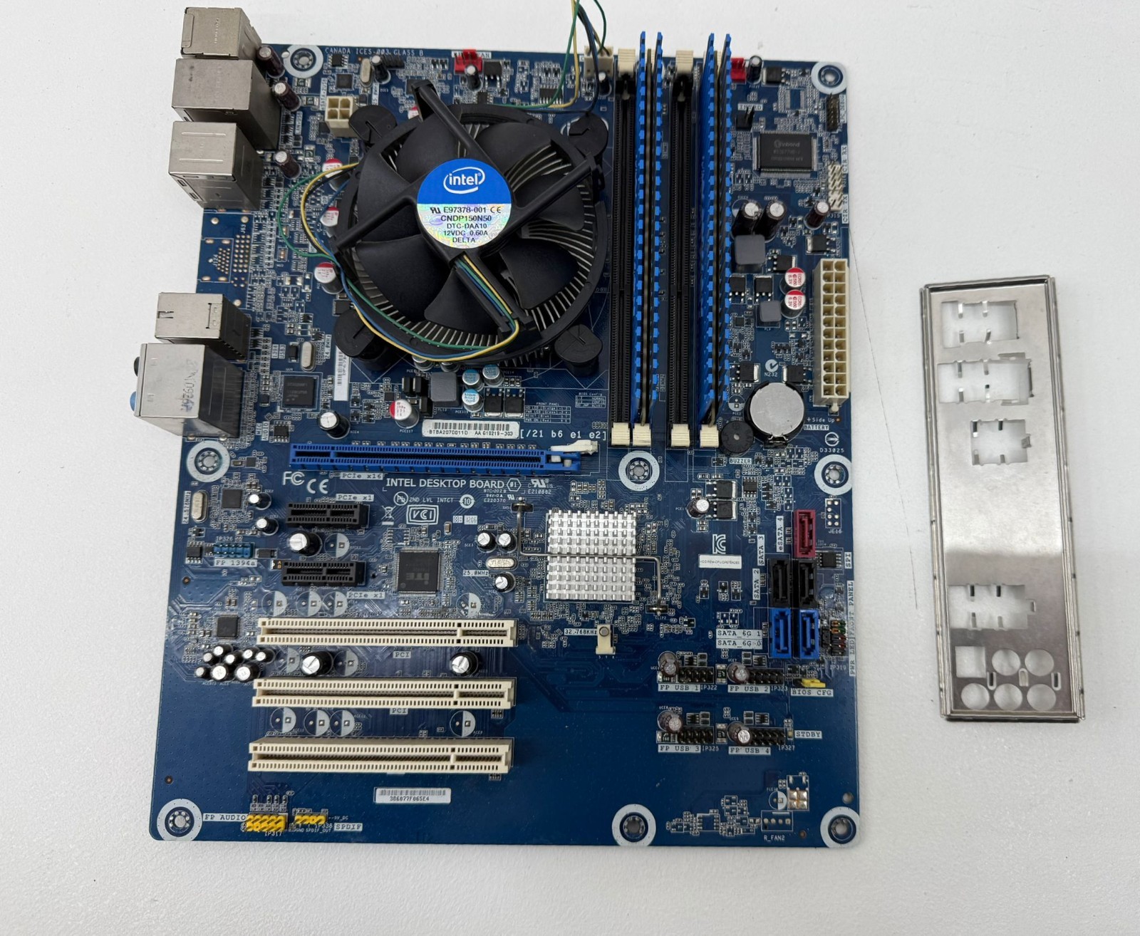Intel DP67BA LGA1155 ATX + i5-2310 + 6GB DDR3 Patriot Viper 3 + I/O Shield