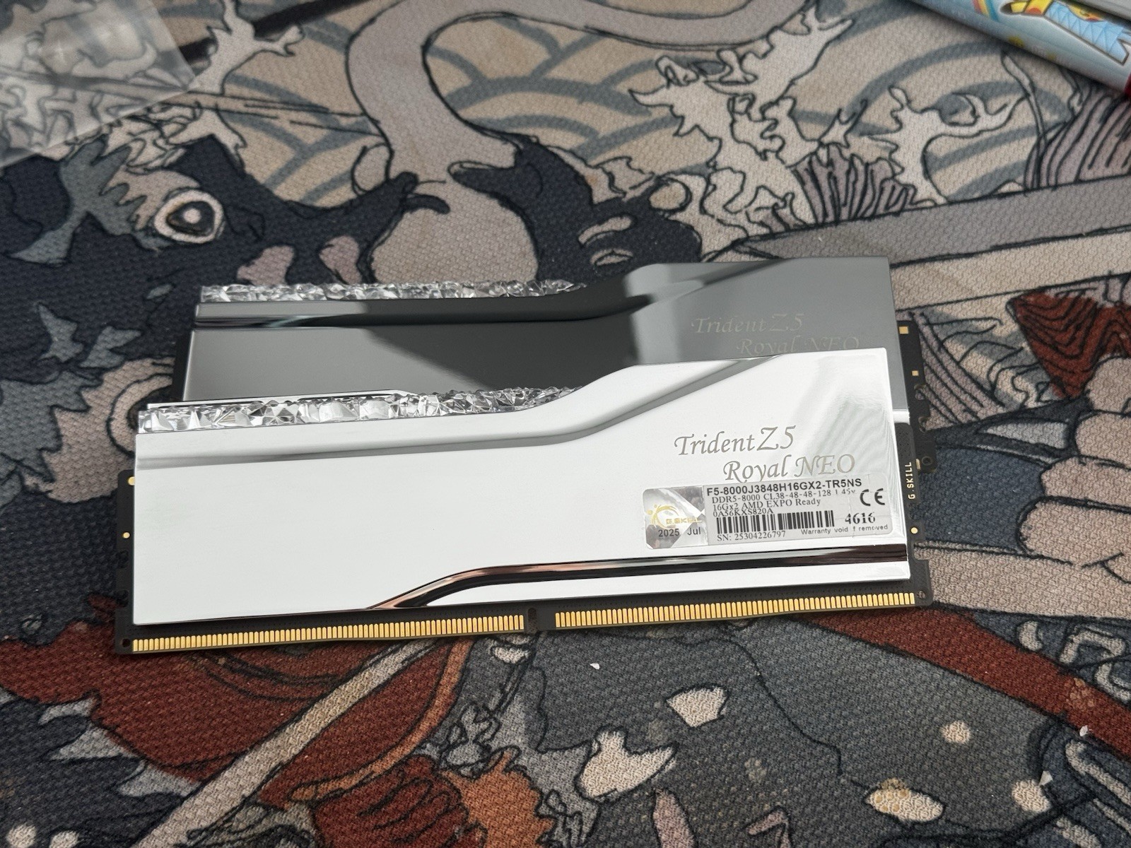 G.SKILL Trident Z5 Royal Neo DDR5 32GB (2x16GB) 8000 MT/s AMD EXPO CL38-48-48