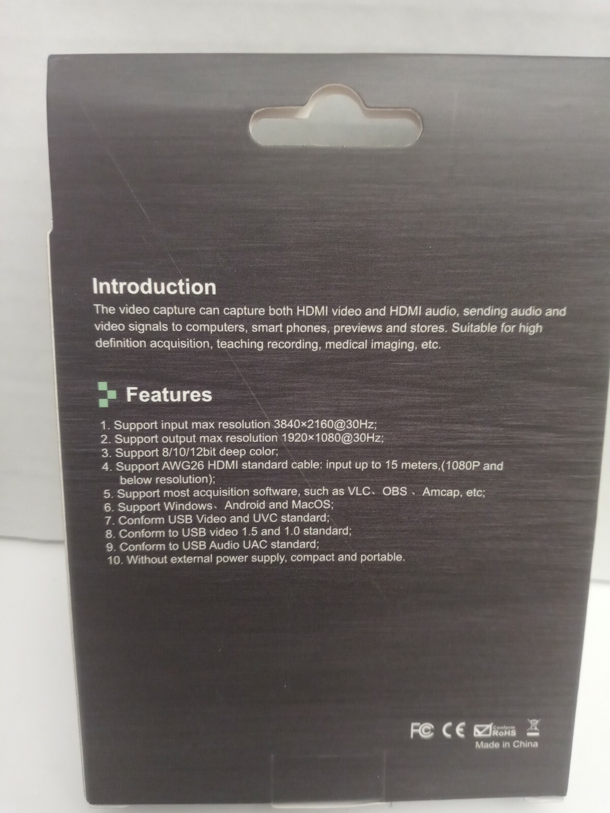 1 HDMI to USB Video Capture Card 1080P Record Phone Game Video Live Streaming US