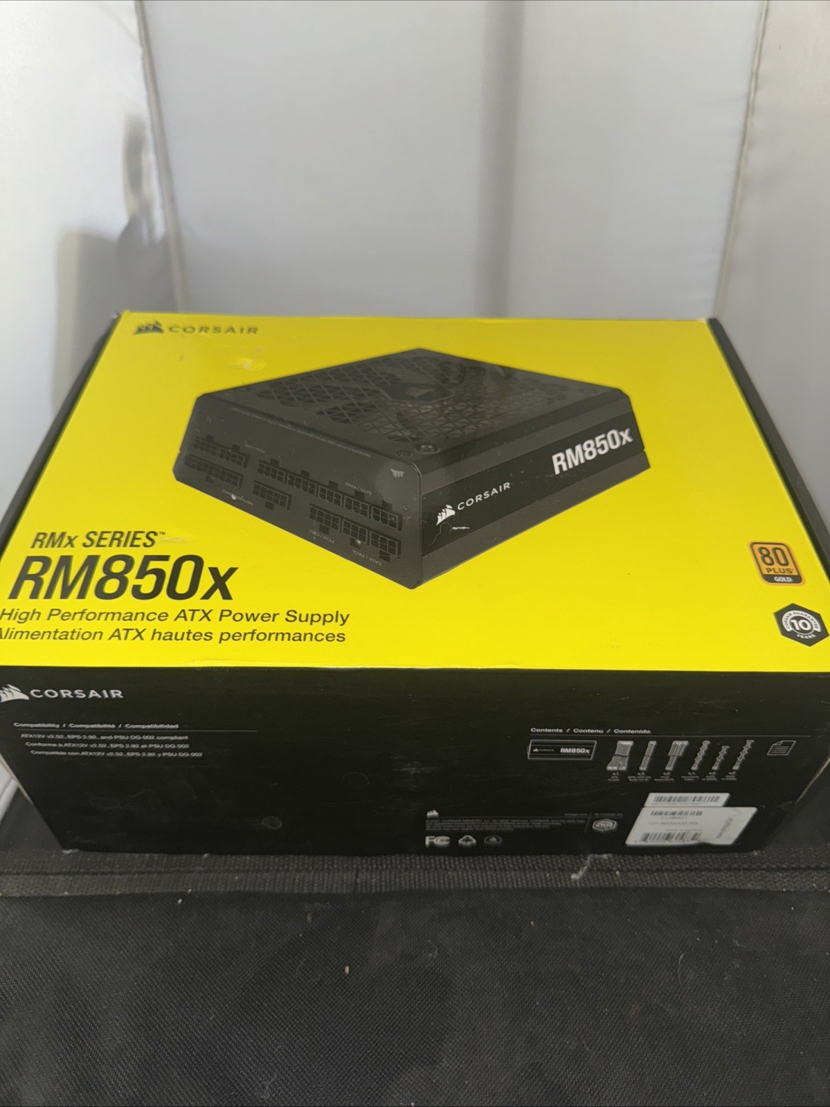 CORSAIR RMx Series RM850x ATX Power Supply – Fully Modular – ATX 3.1 – PCIe 5.1