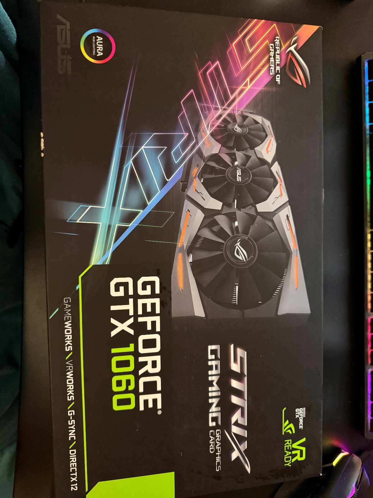ASUS ROG Strix GeForce GTX 1060 6GB GDDR5 Graphics Card…