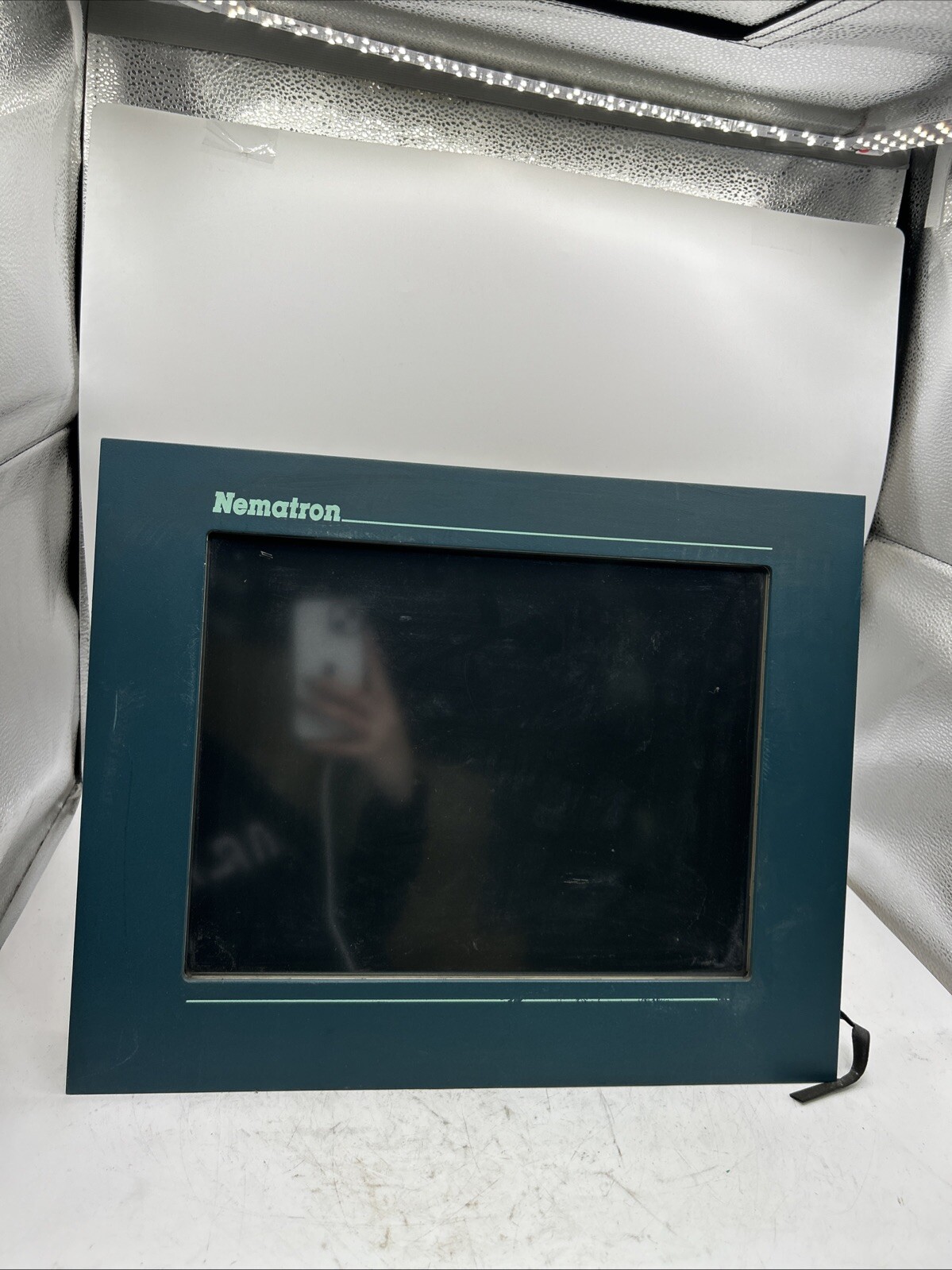 Nematron DP8016-53110400 Industrial CNC Control Screen See Pics 30 Days Warranty
