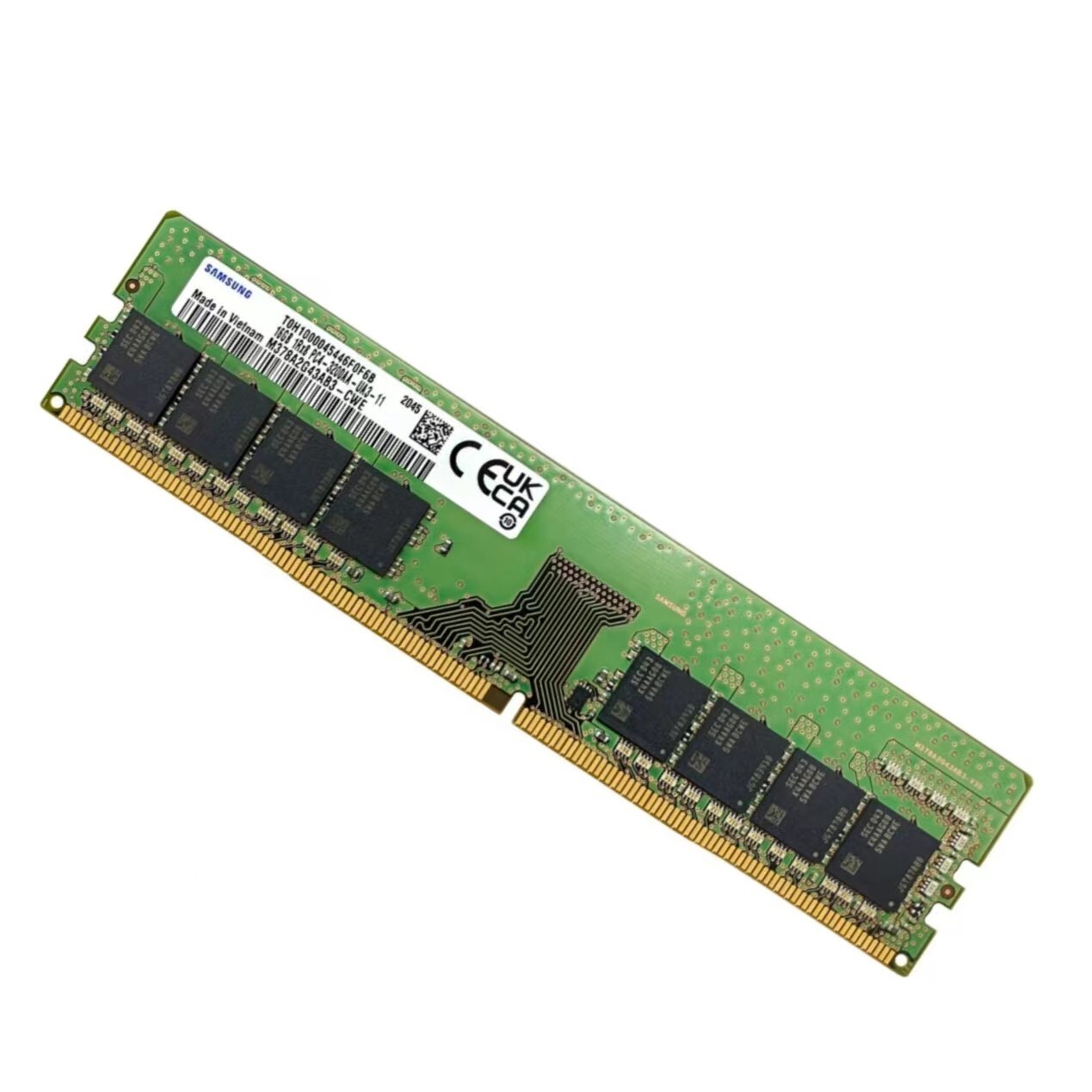 64GB (4X 16GB ) Samsung 1Rx8 DDR4 3200MHz PC4-25600 Non-ECC Desktop Memory RAM