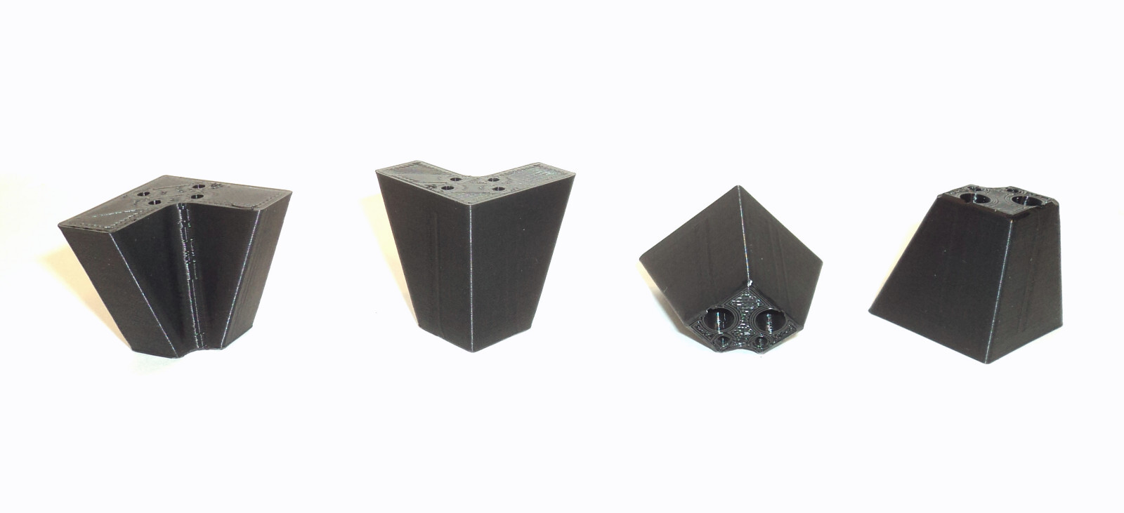 4x M2 NCASE 30mm Computer CASE FEET Extended Height Taller-Fit Fan Radiator Air+